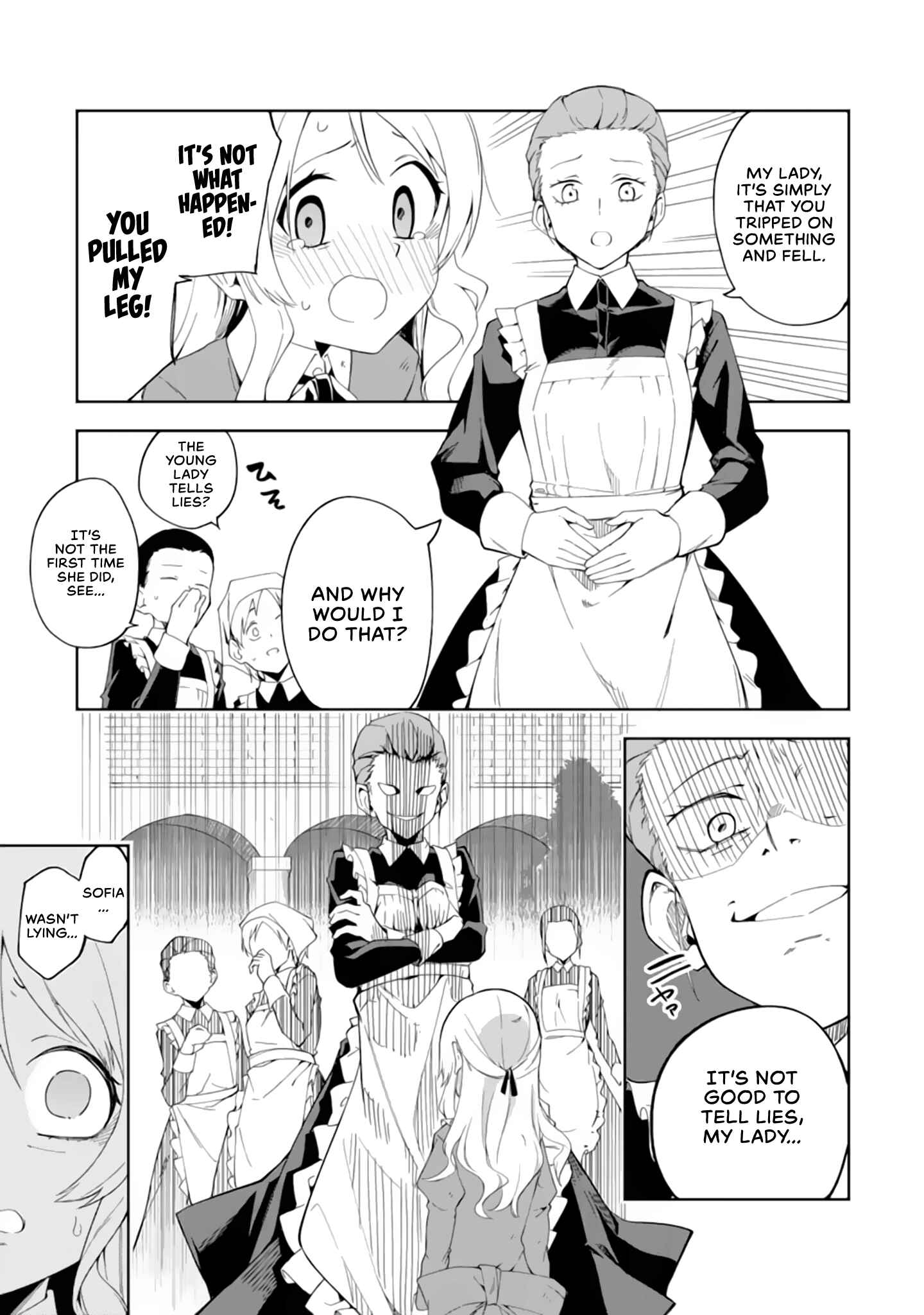Akuyaku Reijou no Shitsuji-sama: Hametsu Flag wa Ore ga Tsubusasete Itadakimasu Chapter 1.1 page 12