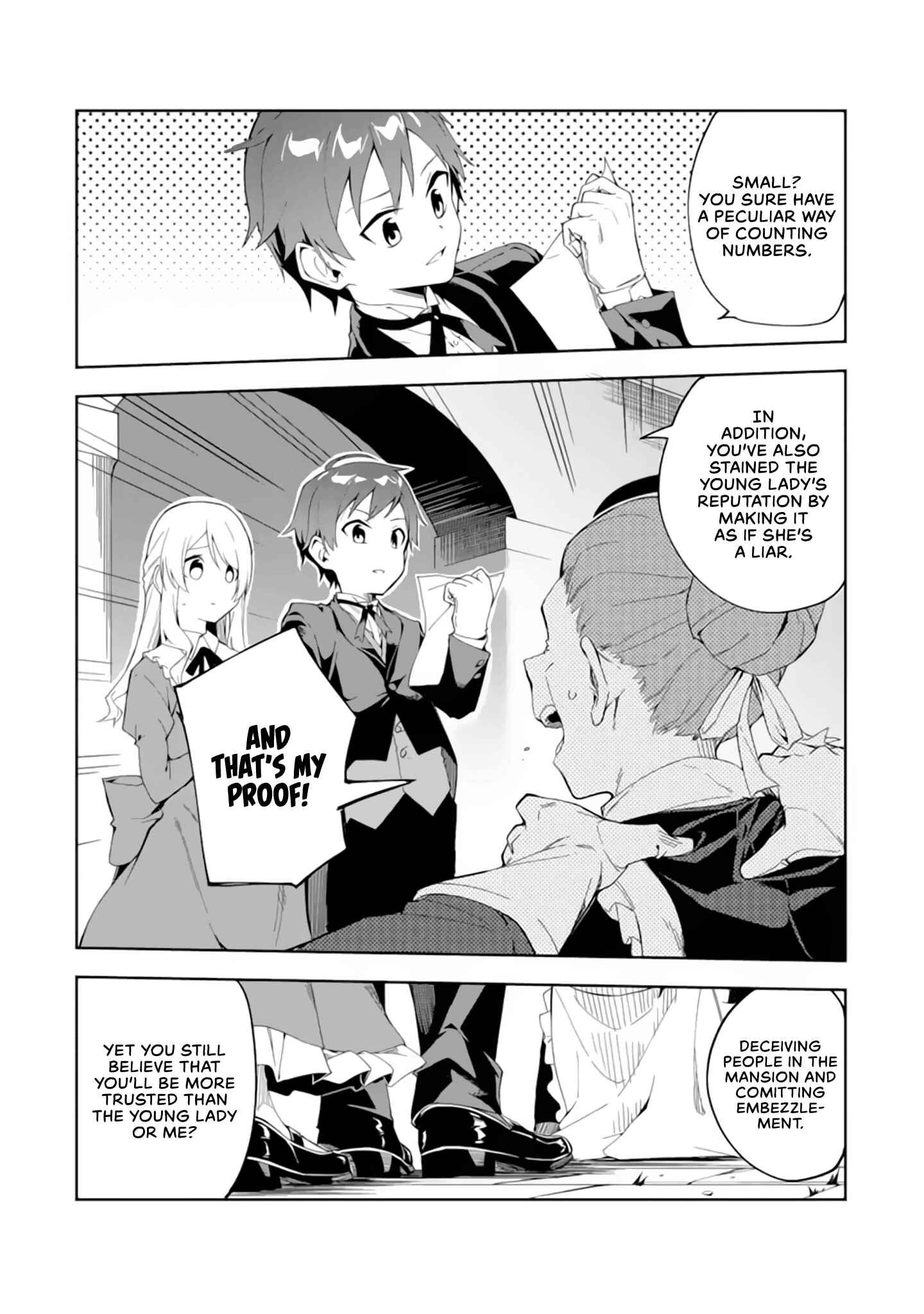 Akuyaku Reijou no Shitsuji-sama: Hametsu Flag wa Ore ga Tsubusasete Itadakimasu Chapter 1.1 page 17