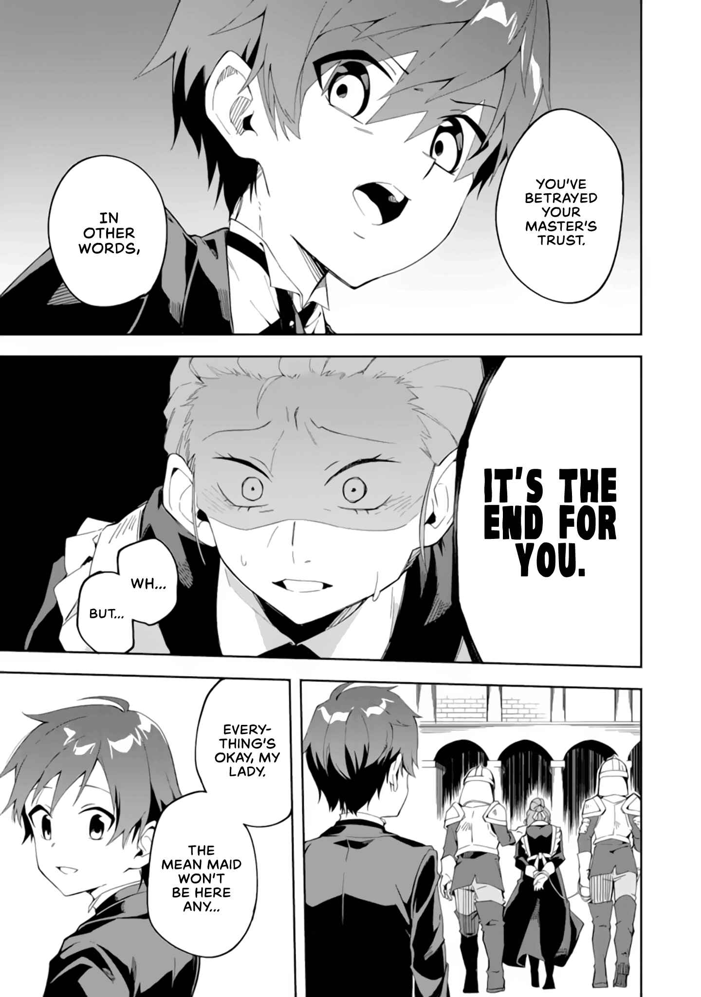 Akuyaku Reijou no Shitsuji-sama: Hametsu Flag wa Ore ga Tsubusasete Itadakimasu Chapter 1.1 page 18
