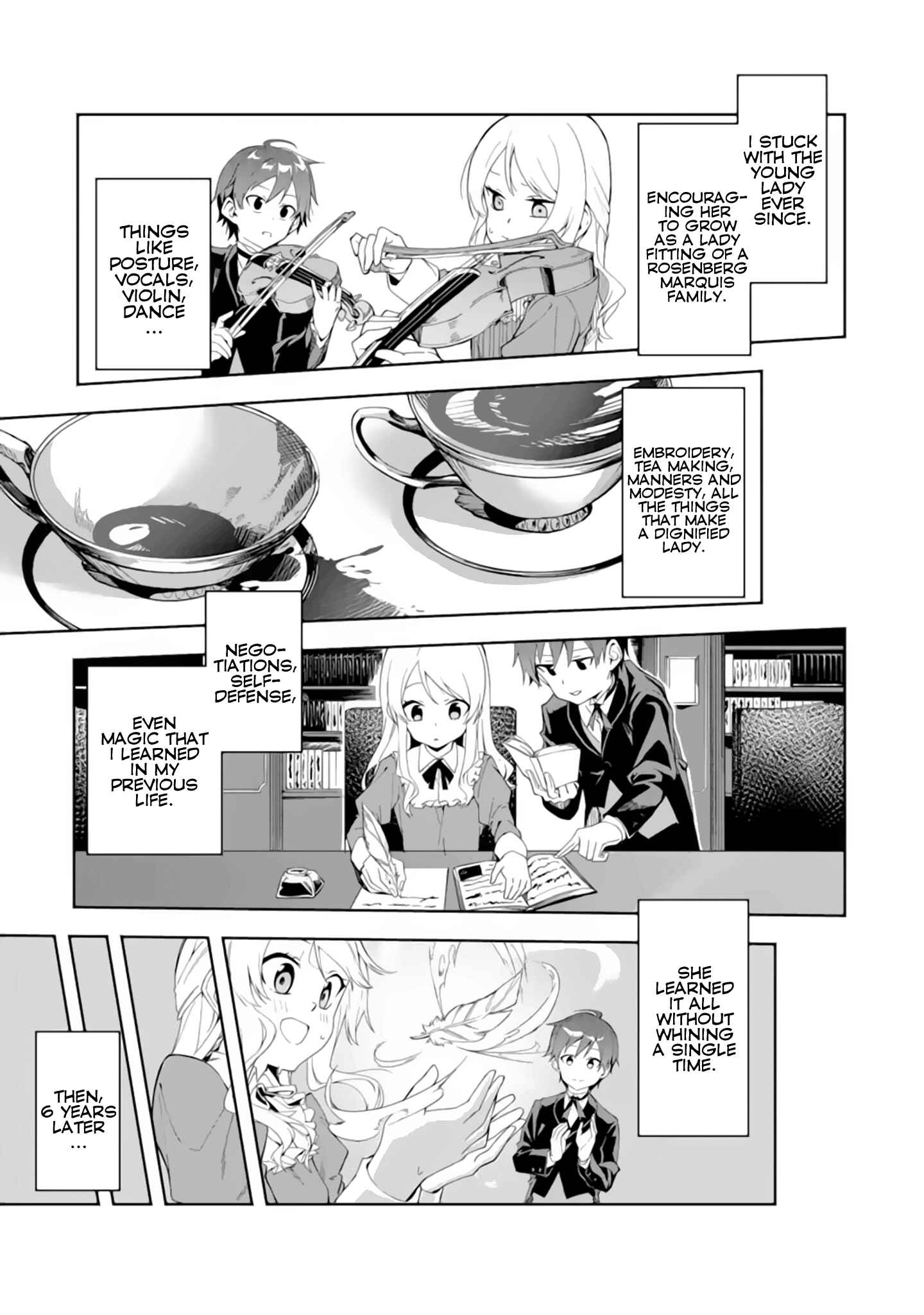 Akuyaku Reijou no Shitsuji-sama: Hametsu Flag wa Ore ga Tsubusasete Itadakimasu Chapter 1.1 page 20