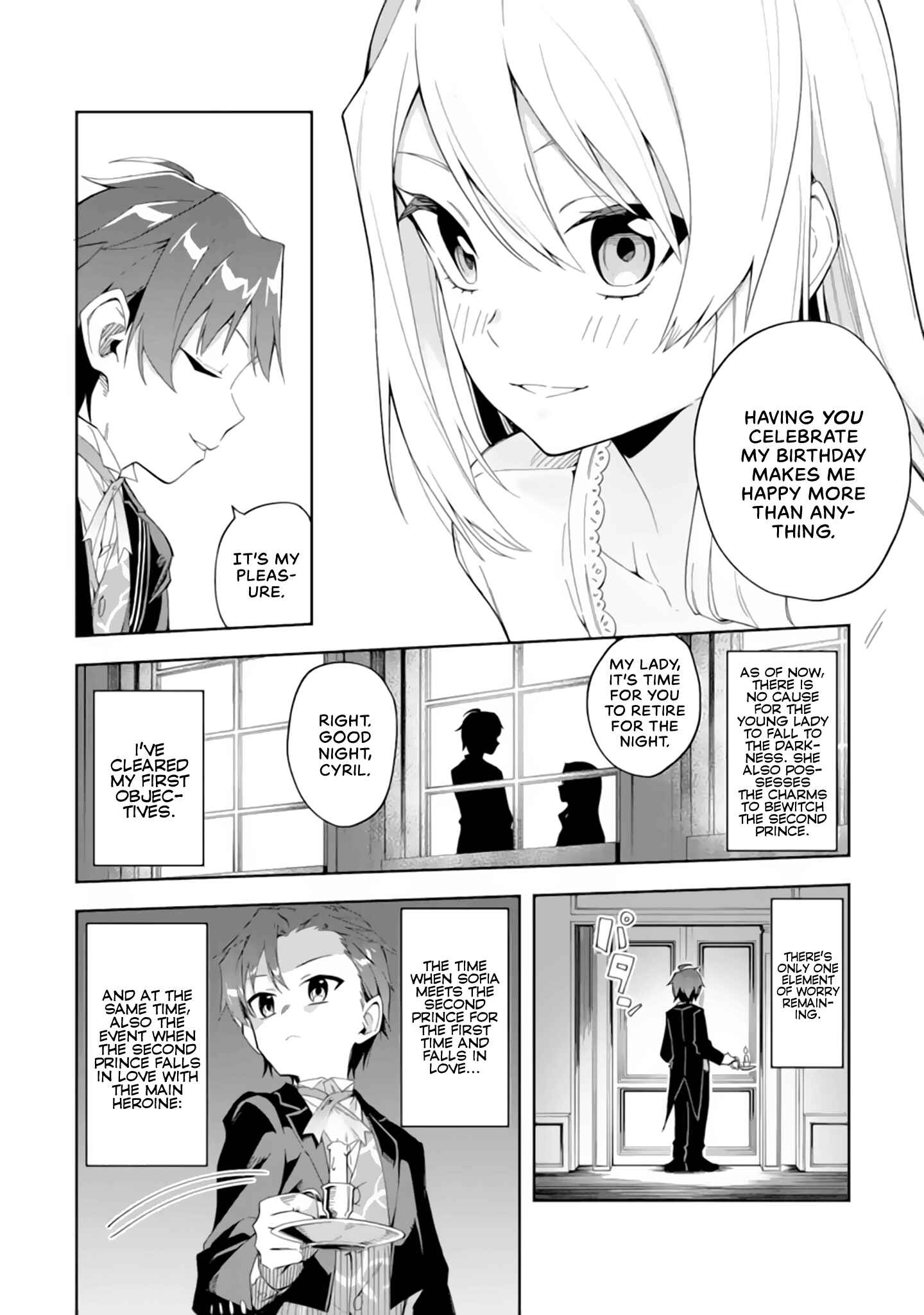 Akuyaku Reijou no Shitsuji-sama: Hametsu Flag wa Ore ga Tsubusasete Itadakimasu Chapter 1.1 page 23