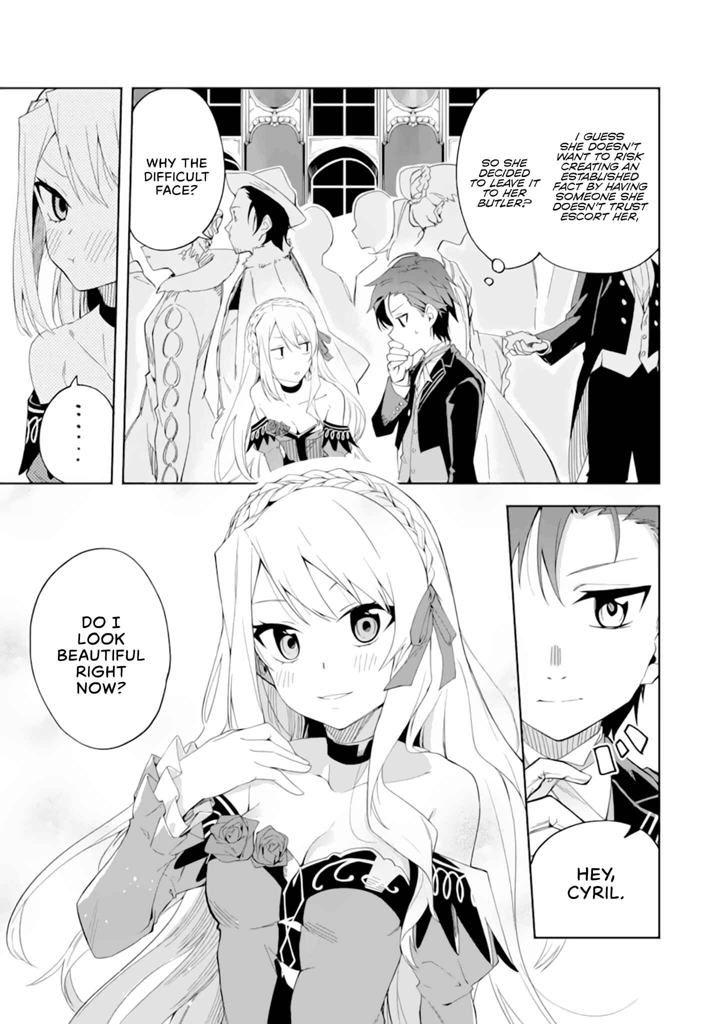 Akuyaku Reijou no Shitsuji-sama: Hametsu Flag wa Ore ga Tsubusasete Itadakimasu Chapter 1.1 page 26