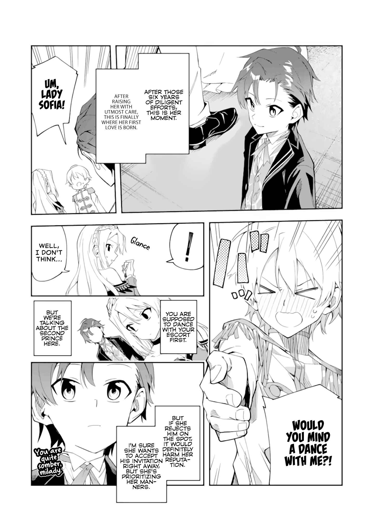 Akuyaku Reijou no Shitsuji-sama: Hametsu Flag wa Ore ga Tsubusasete Itadakimasu Chapter 1.1 page 30