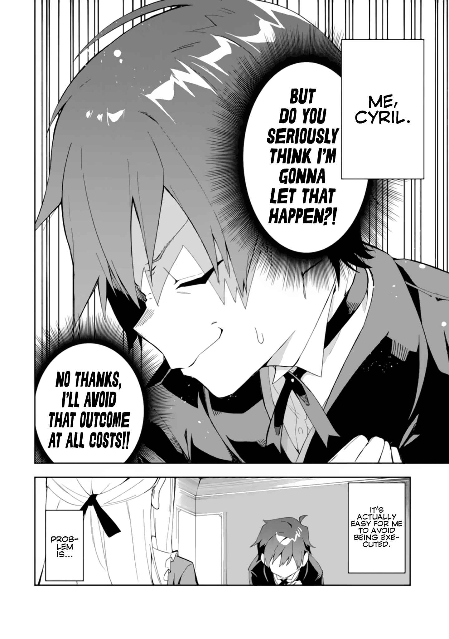 Akuyaku Reijou no Shitsuji-sama: Hametsu Flag wa Ore ga Tsubusasete Itadakimasu Chapter 1.1 page 5