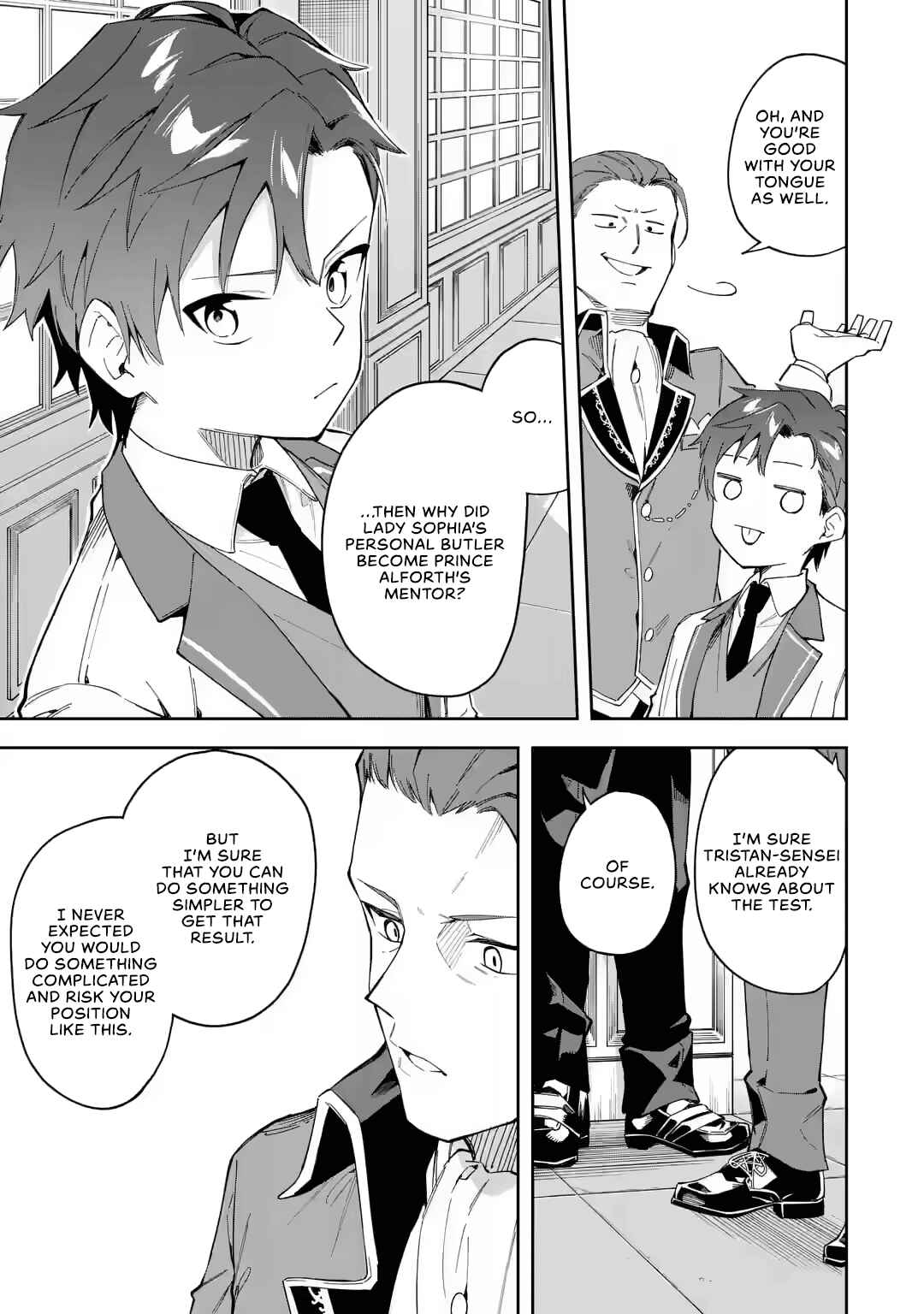 Akuyaku Reijou no Shitsuji-sama: Hametsu Flag wa Ore ga Tsubusasete Itadakimasu Chapter 19 page 17