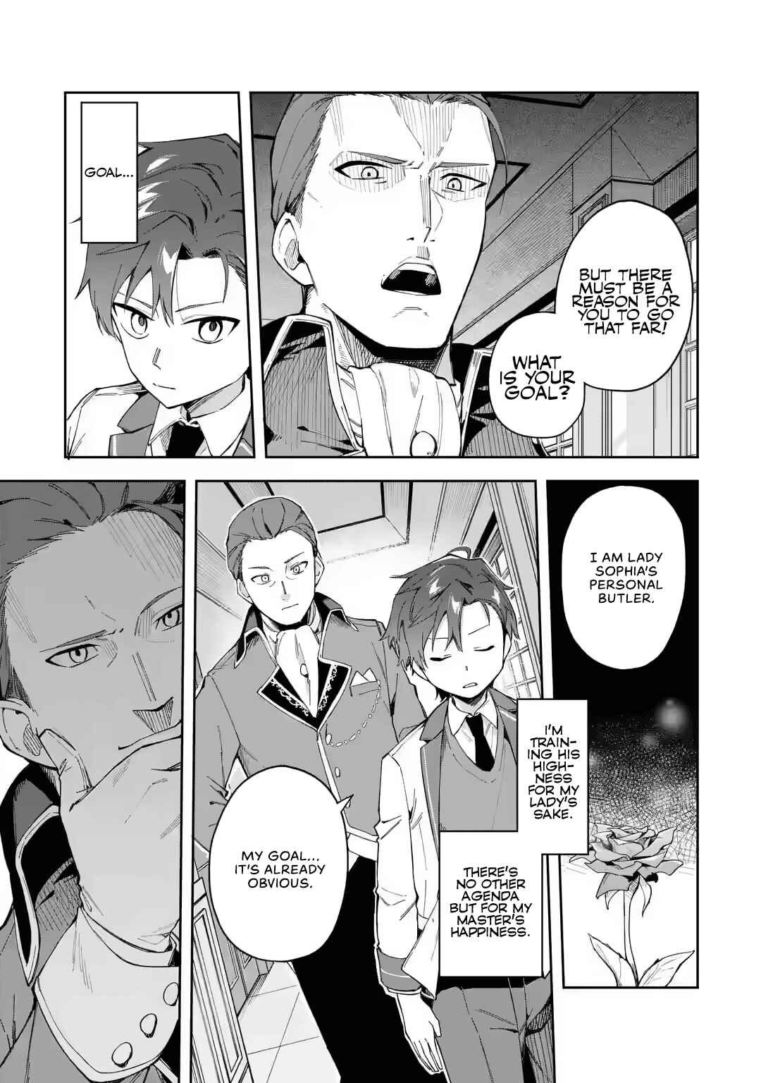 Akuyaku Reijou no Shitsuji-sama: Hametsu Flag wa Ore ga Tsubusasete Itadakimasu Chapter 19 page 19
