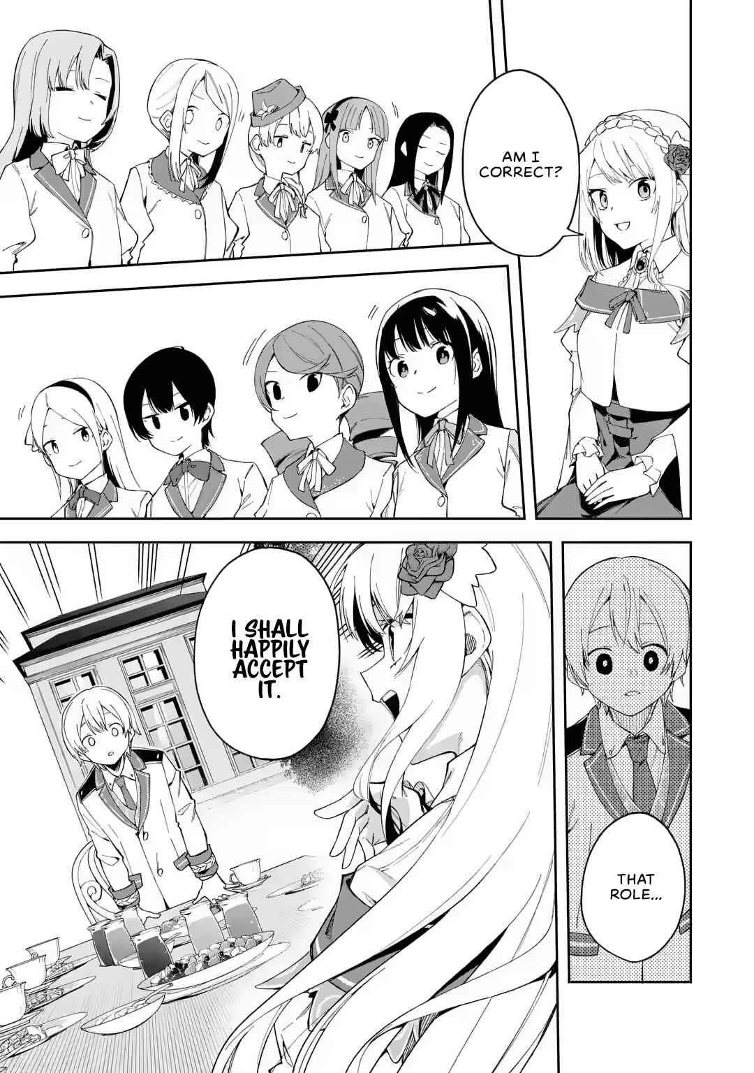 Akuyaku Reijou no Shitsuji-sama: Hametsu Flag wa Ore ga Tsubusasete Itadakimasu Chapter 19 page 31