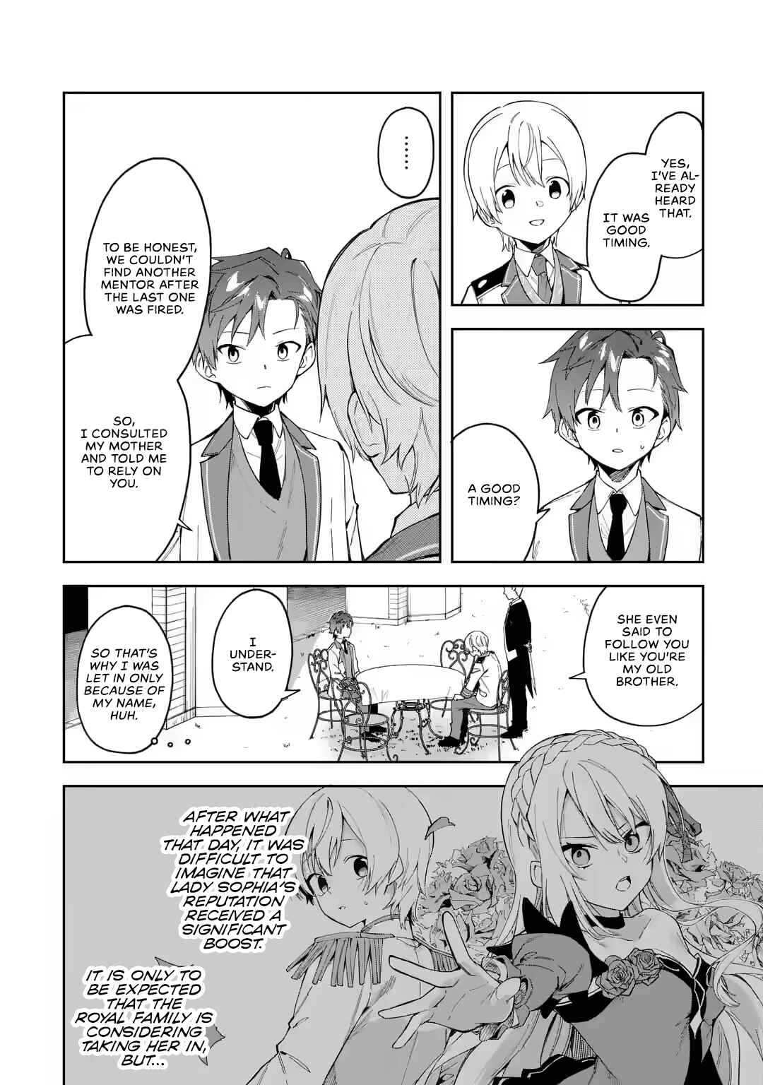 Akuyaku Reijou no Shitsuji-sama: Hametsu Flag wa Ore ga Tsubusasete Itadakimasu Chapter 19 page 4