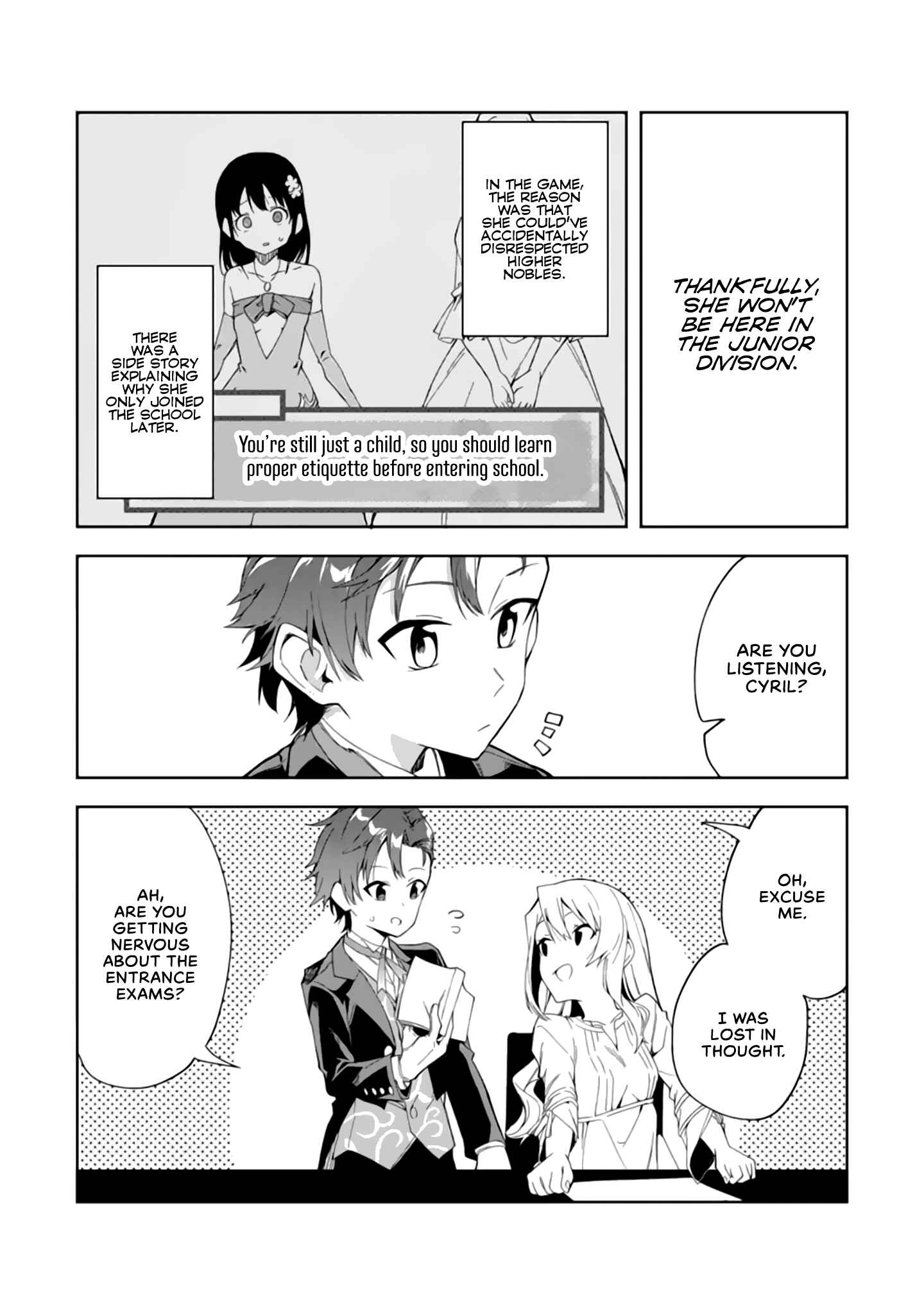 Akuyaku Reijou no Shitsuji-sama: Hametsu Flag wa Ore ga Tsubusasete Itadakimasu Chapter 2.1 page 19