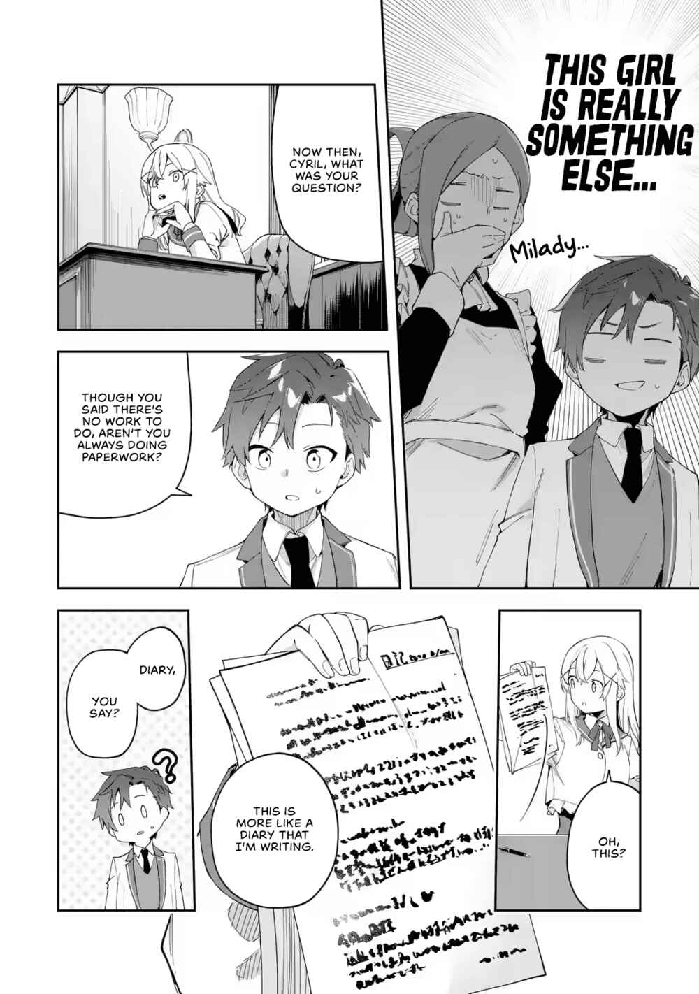 Akuyaku Reijou no Shitsuji-sama: Hametsu Flag wa Ore ga Tsubusasete Itadakimasu Chapter 22 page 16