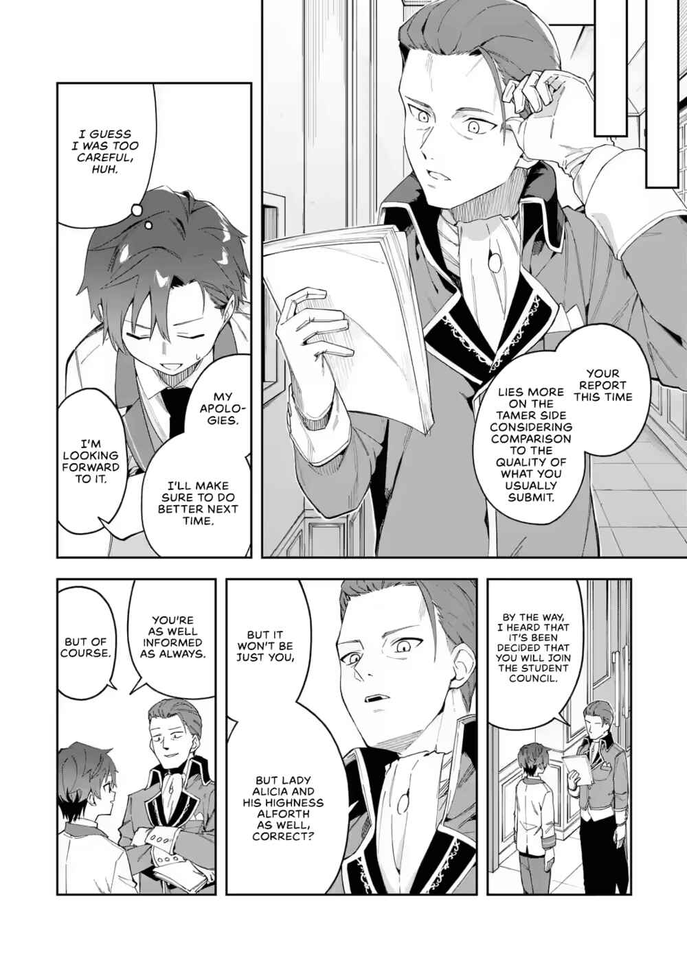 Akuyaku Reijou no Shitsuji-sama: Hametsu Flag wa Ore ga Tsubusasete Itadakimasu Chapter 22 page 4