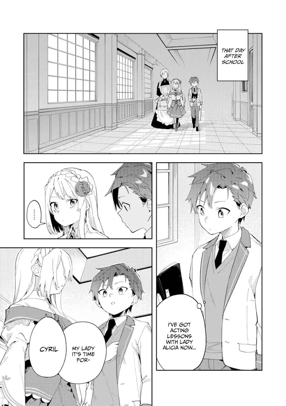 Akuyaku Reijou no Shitsuji-sama: Hametsu Flag wa Ore ga Tsubusasete Itadakimasu Chapter 24.1 page 10