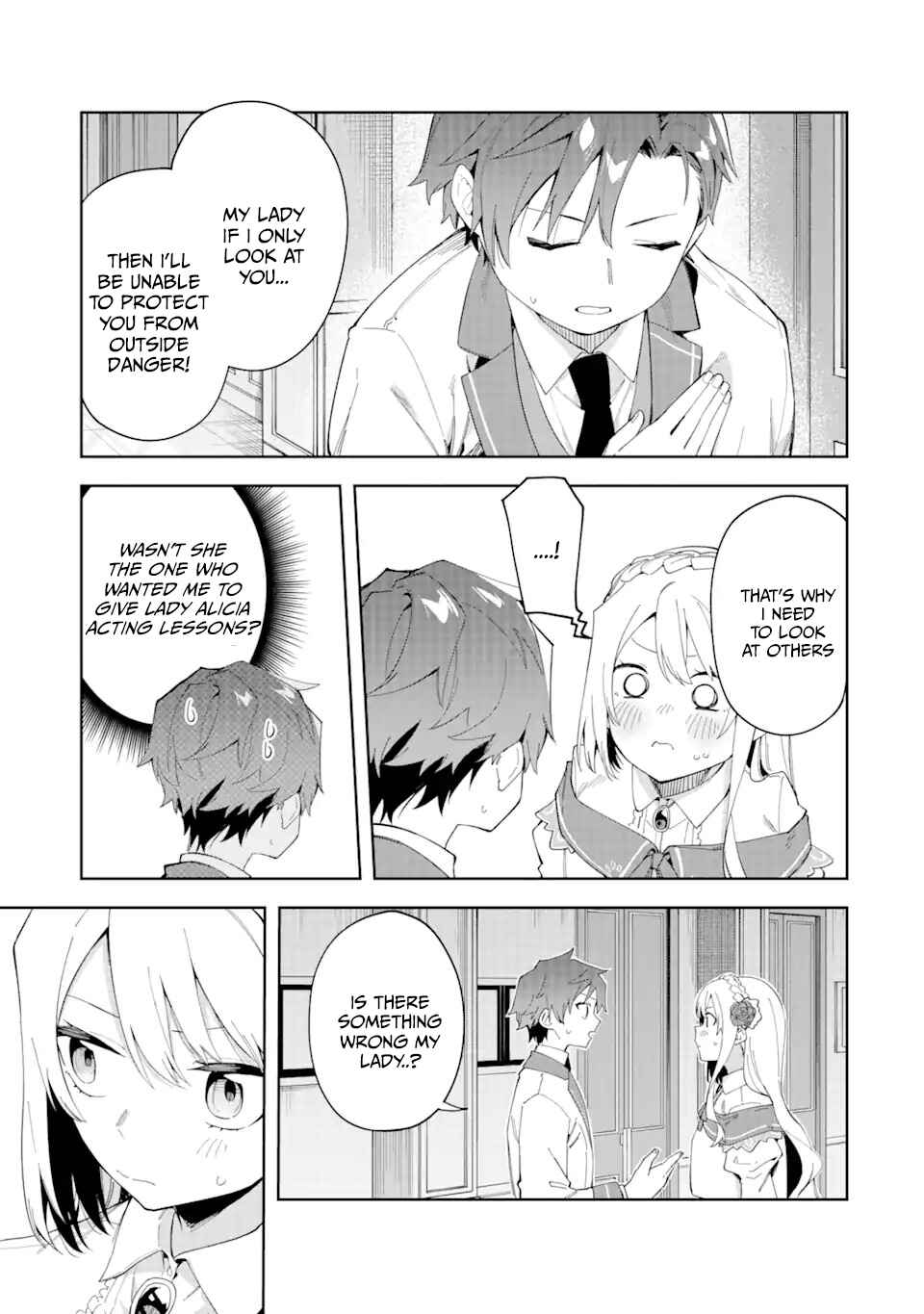 Akuyaku Reijou no Shitsuji-sama: Hametsu Flag wa Ore ga Tsubusasete Itadakimasu Chapter 24.1 page 12
