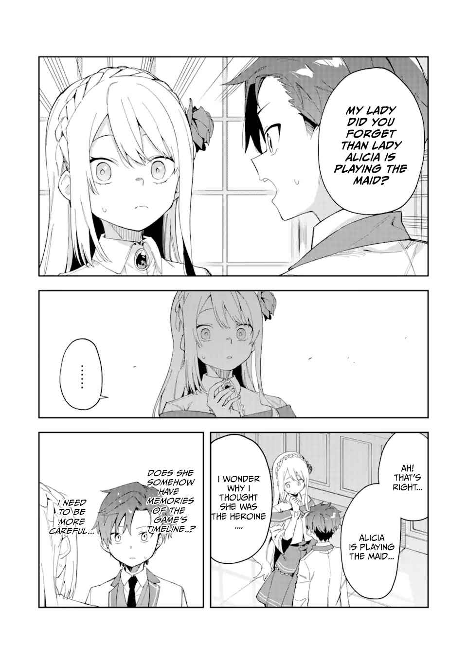 Akuyaku Reijou no Shitsuji-sama: Hametsu Flag wa Ore ga Tsubusasete Itadakimasu Chapter 24.1 page 14