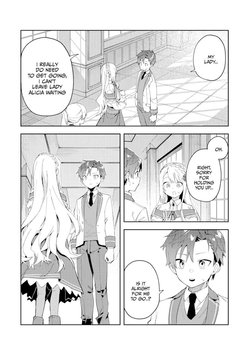 Akuyaku Reijou no Shitsuji-sama: Hametsu Flag wa Ore ga Tsubusasete Itadakimasu Chapter 24.1 page 15