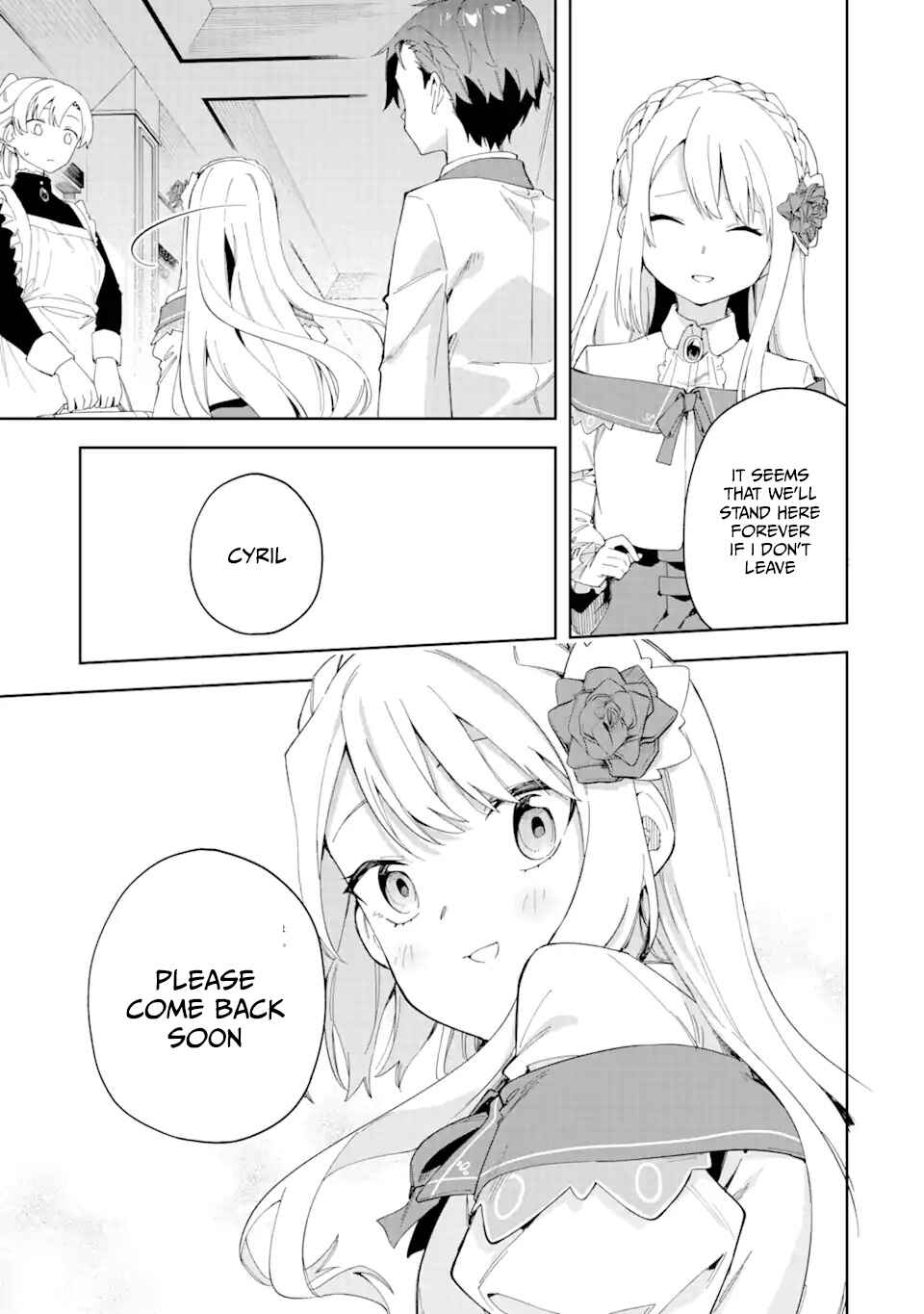 Akuyaku Reijou no Shitsuji-sama: Hametsu Flag wa Ore ga Tsubusasete Itadakimasu Chapter 24.1 page 16