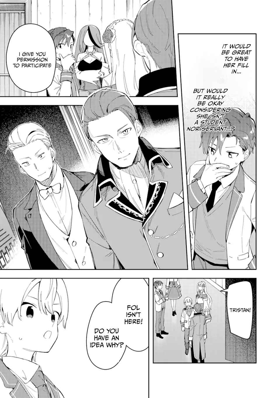 Akuyaku Reijou no Shitsuji-sama: Hametsu Flag wa Ore ga Tsubusasete Itadakimasu Chapter 31.1 page 12