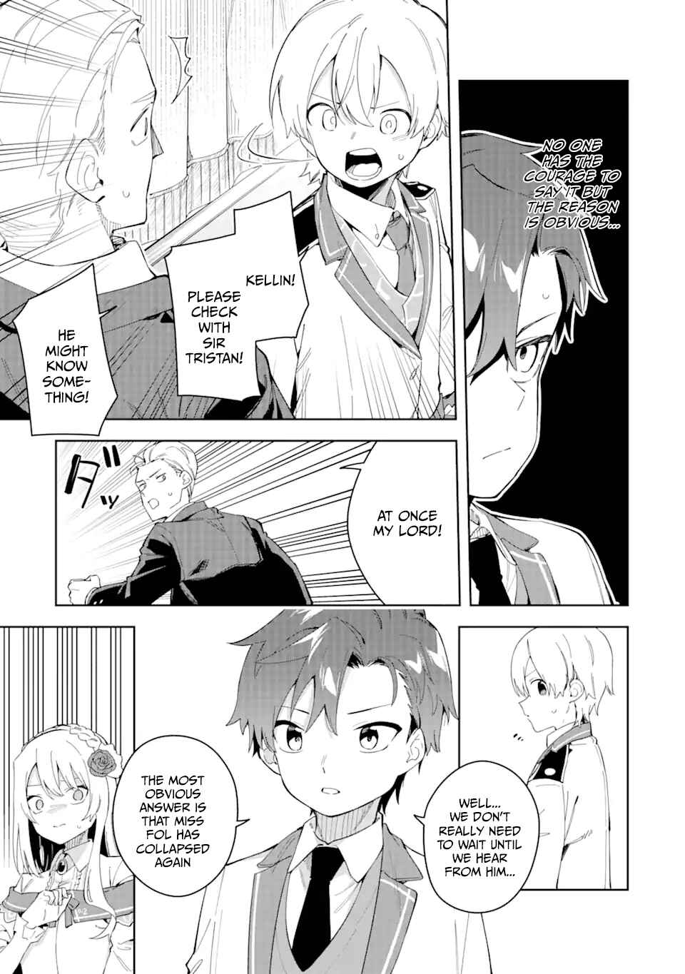 Akuyaku Reijou no Shitsuji-sama: Hametsu Flag wa Ore ga Tsubusasete Itadakimasu Chapter 31.1 page 2