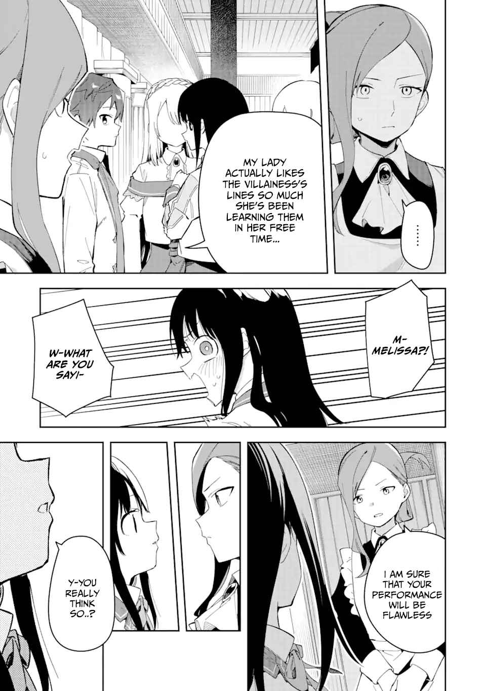Akuyaku Reijou no Shitsuji-sama: Hametsu Flag wa Ore ga Tsubusasete Itadakimasu Chapter 31.1 page 8
