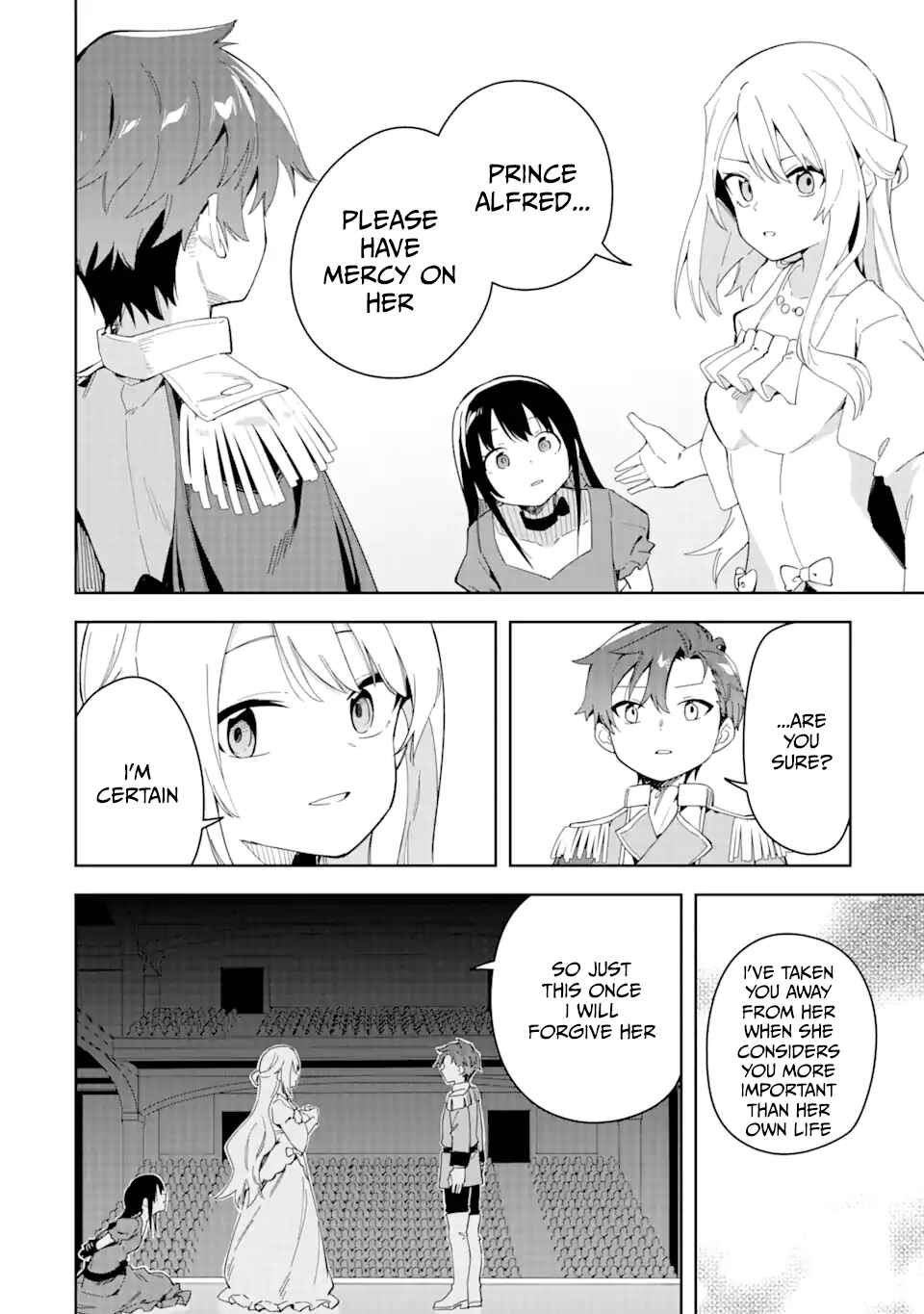 Akuyaku Reijou no Shitsuji-sama: Hametsu Flag wa Ore ga Tsubusasete Itadakimasu Chapter 32.1 page 13