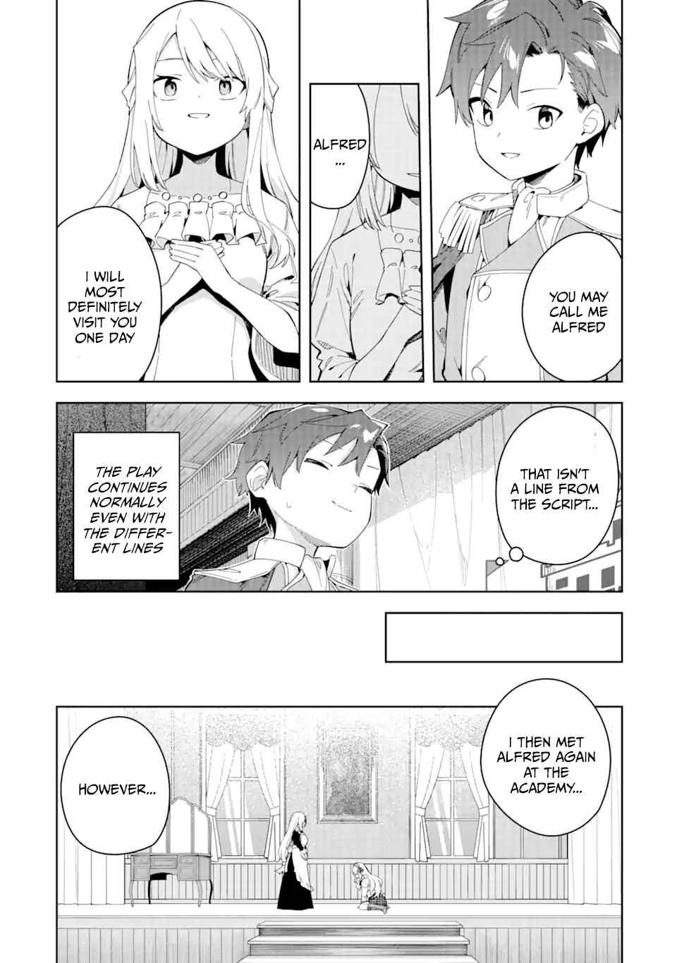 Akuyaku Reijou no Shitsuji-sama: Hametsu Flag wa Ore ga Tsubusasete Itadakimasu Chapter 32.1 page 1