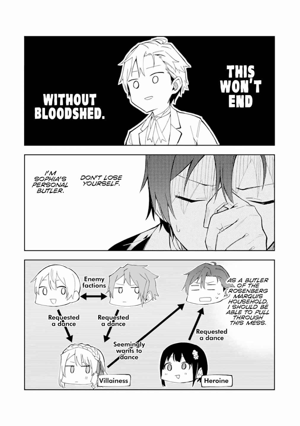 Akuyaku Reijou no Shitsuji-sama: Hametsu Flag wa Ore ga Tsubusasete Itadakimasu Chapter 8 page 30