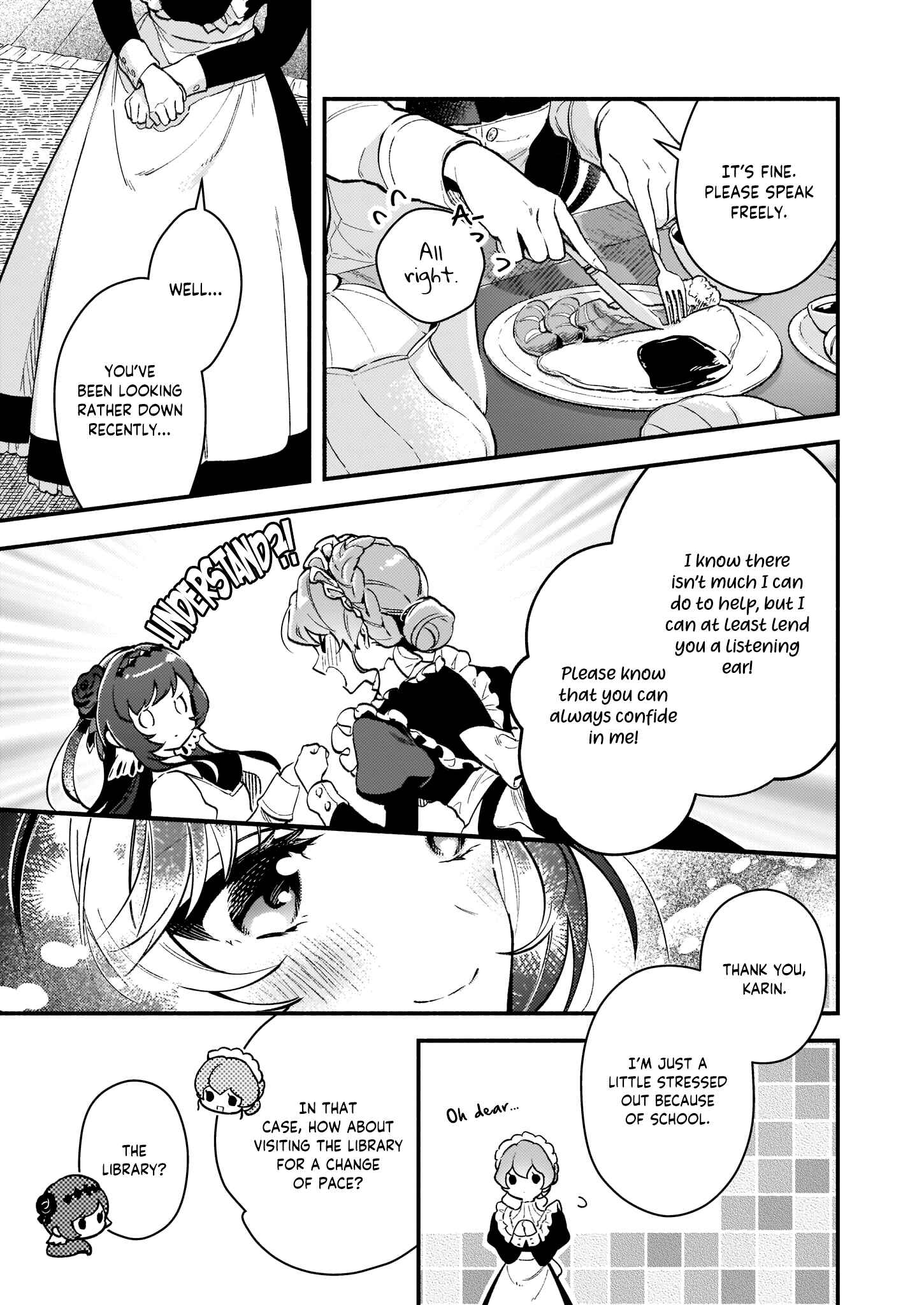 Akuyaku Reijou Route ga Nai Nante, Dare ga Itta no? Chapter 8 page 15