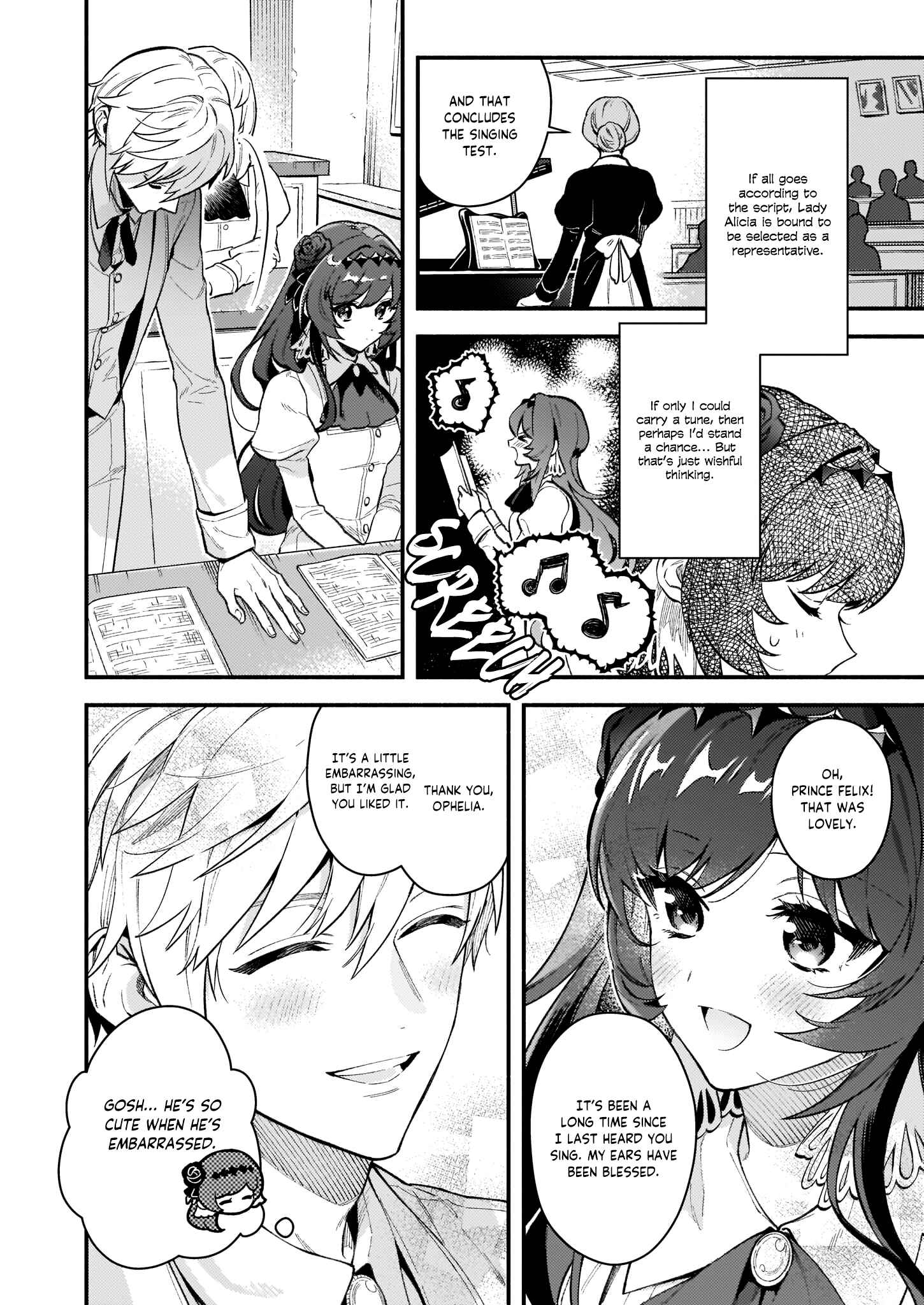 Akuyaku Reijou Route ga Nai Nante, Dare ga Itta no? Chapter 8 page 4