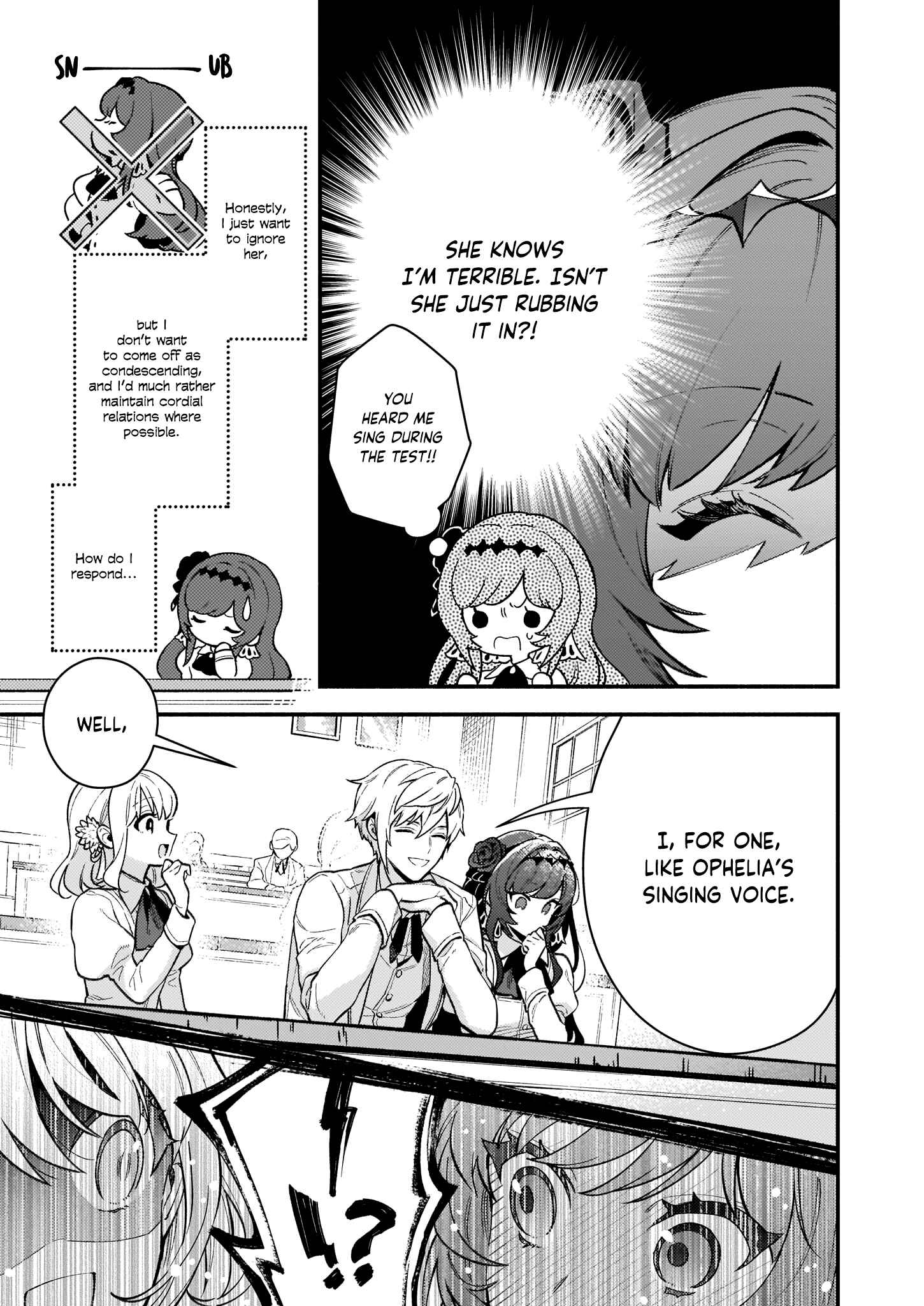 Akuyaku Reijou Route ga Nai Nante, Dare ga Itta no? Chapter 8 page 7