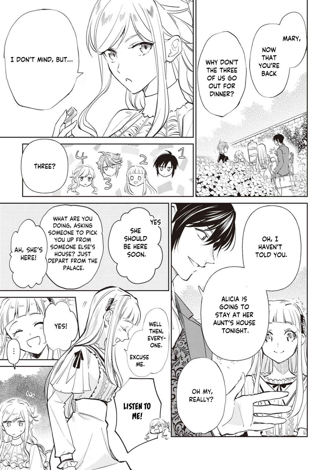 Albert-ke no Reijou wa Botsuraku wo Goshomou desu Chapter 21 page 9