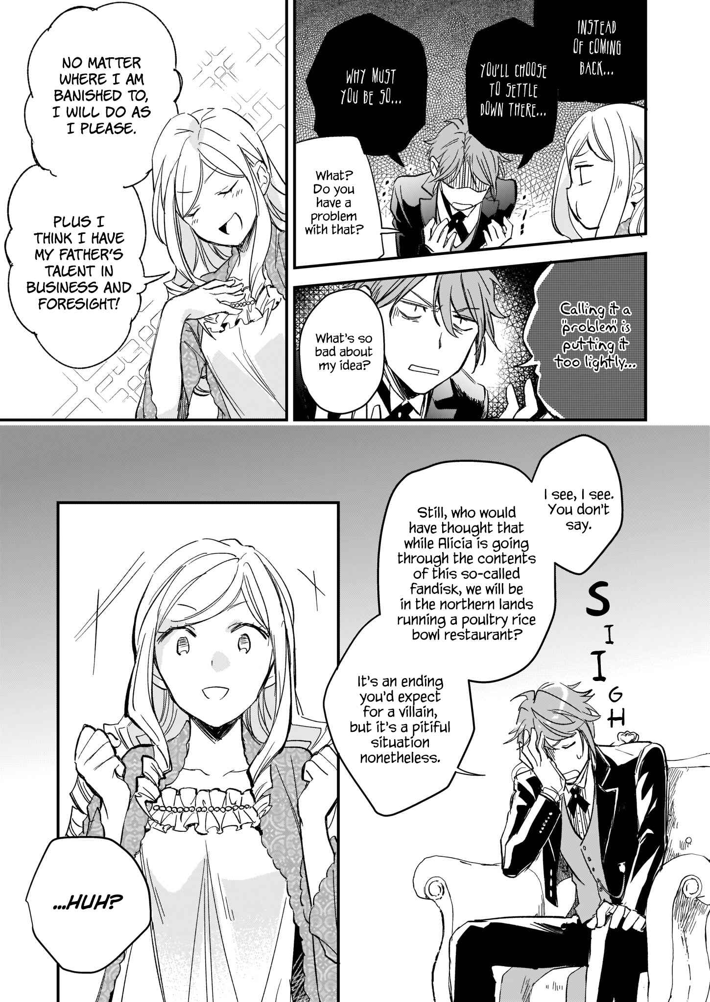 Albert-ke no Reijou wa Botsuraku wo Goshomou desu Chapter 7 page 21