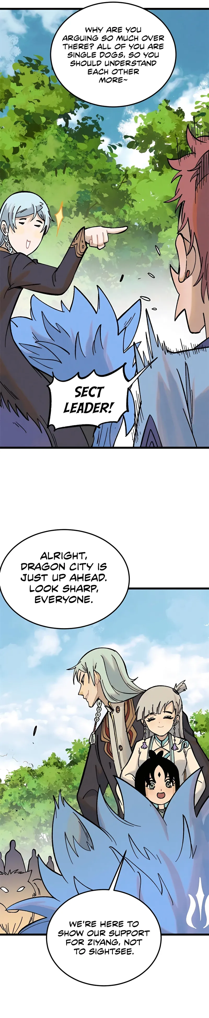 All Hail the Sect Leader Chapter 213 page 10