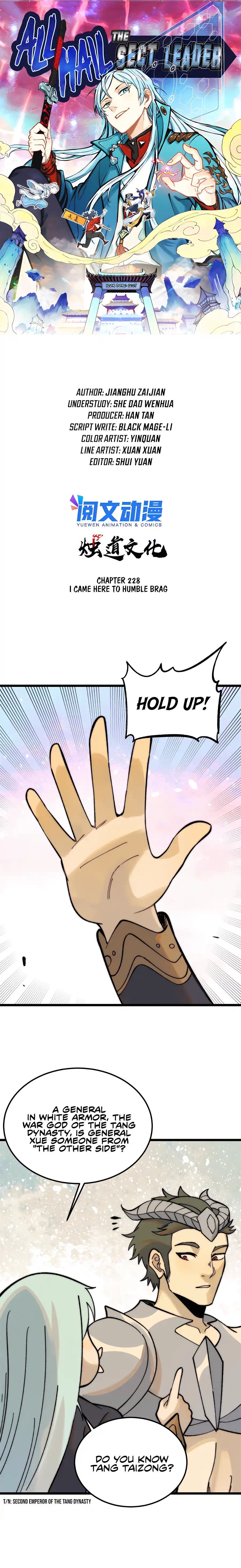 All Hail the Sect Leader Chapter 228 page 0