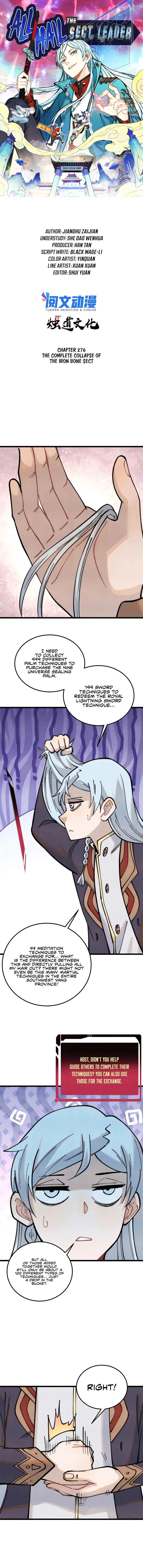 All Hail the Sect Leader Chapter 276 page 0