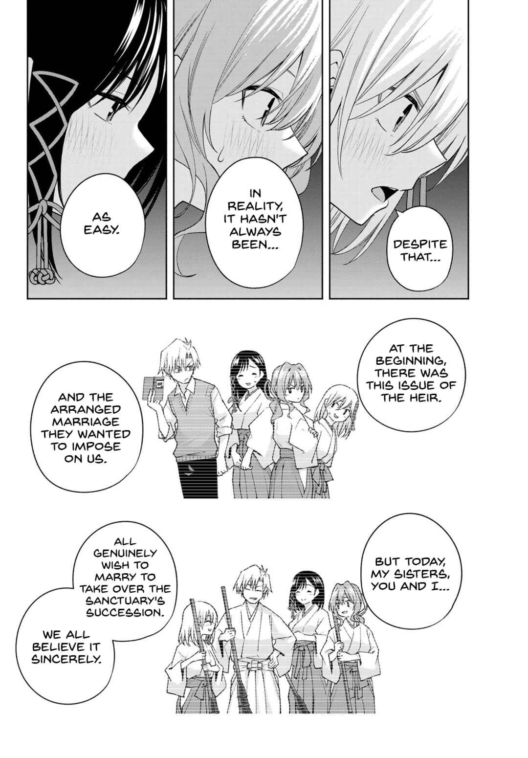 Amagami-san Chi no Enmusubi Chapter 110 page 8