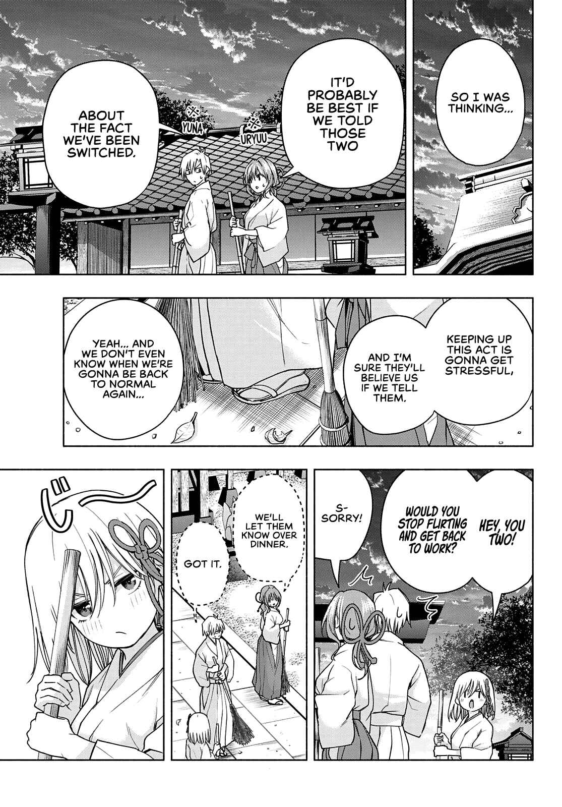 Amagami-san Chi no Enmusubi Chapter 58 page 11