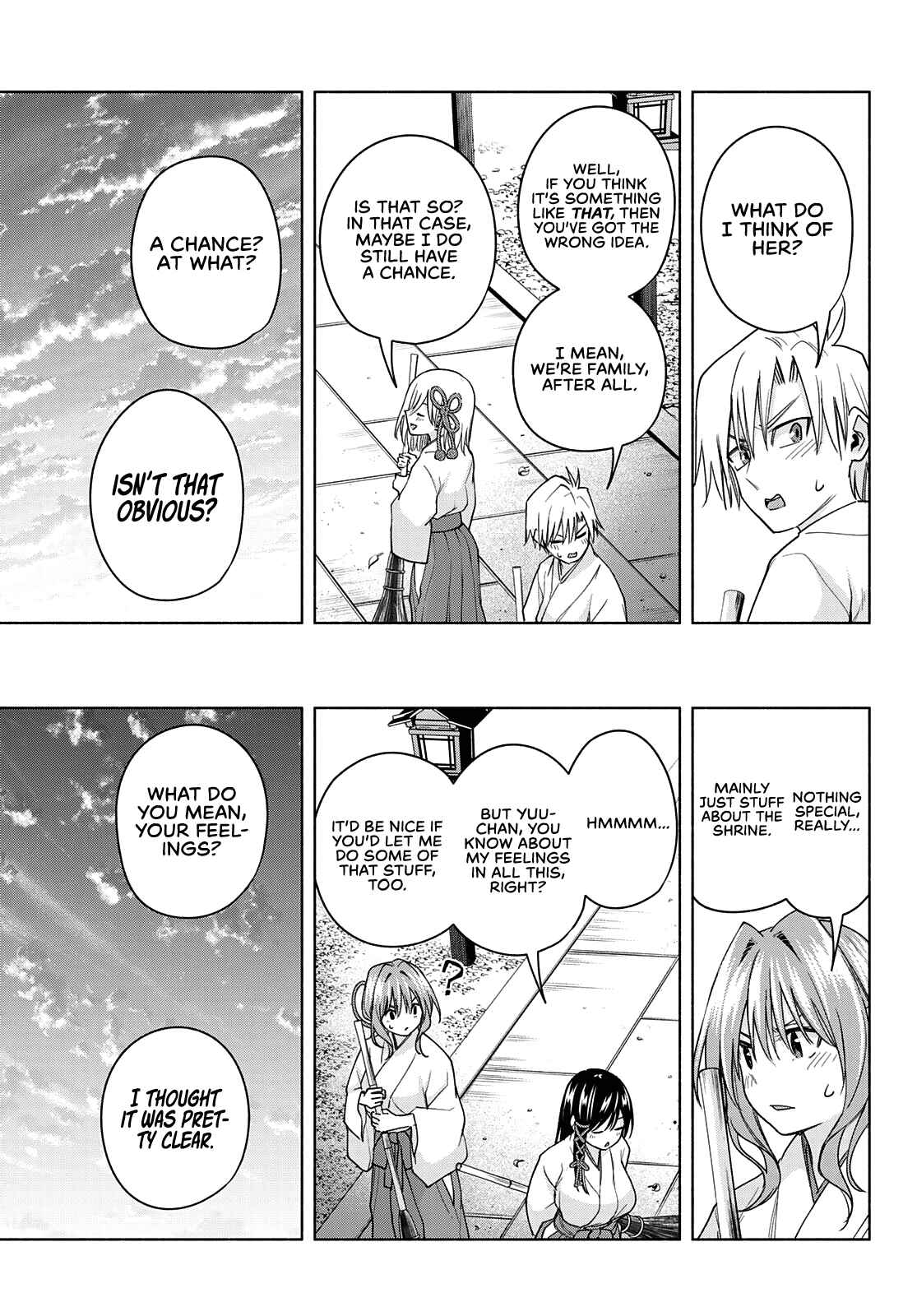 Amagami-san Chi no Enmusubi Chapter 58 page 13