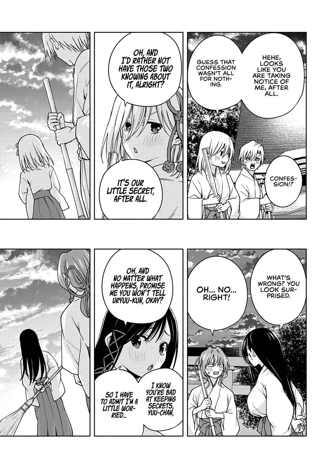 Amagami-san Chi no Enmusubi Chapter 58 page 16