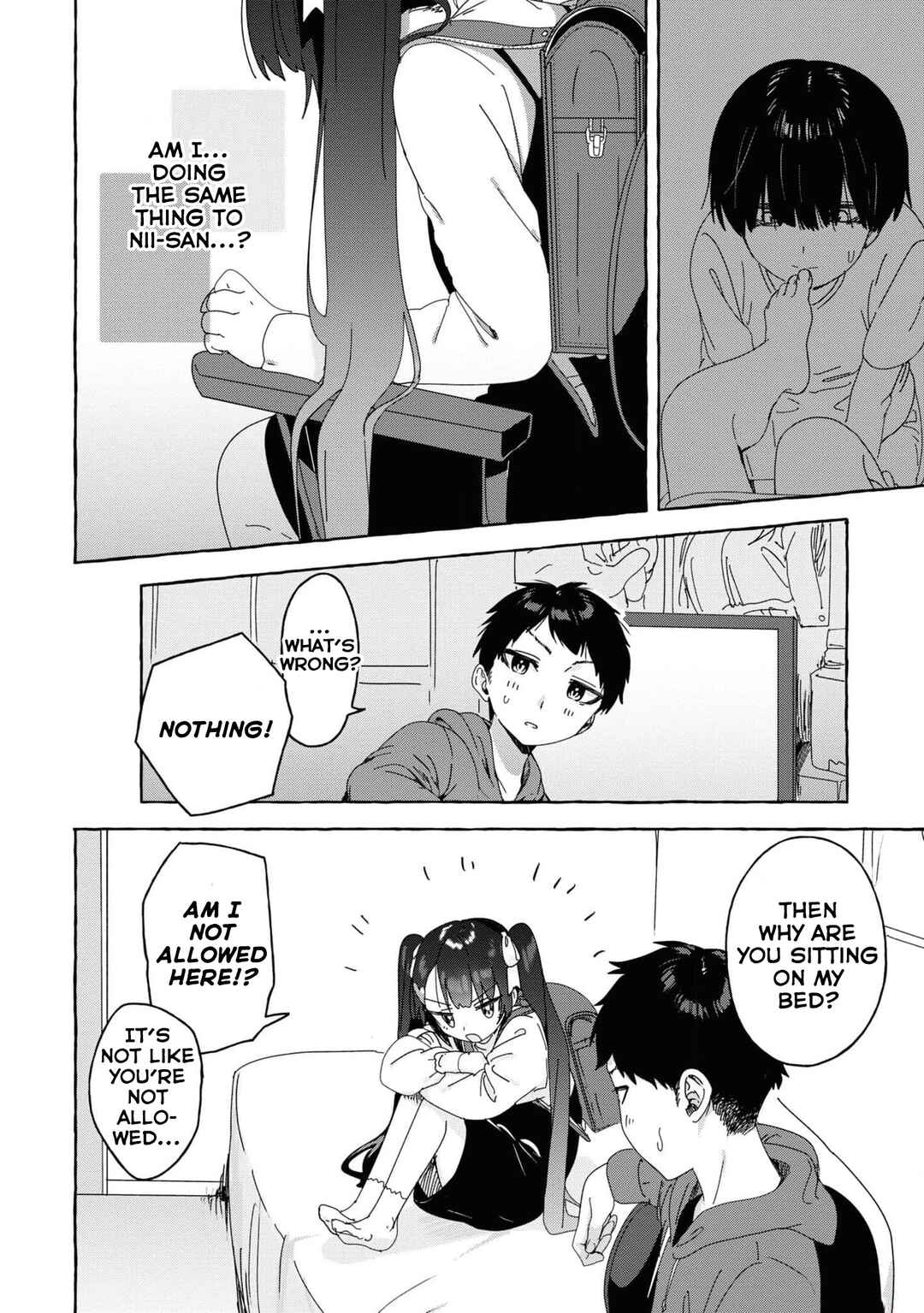Amakara Gishimai ni Hasamarete Masu Chapter 28 page 11