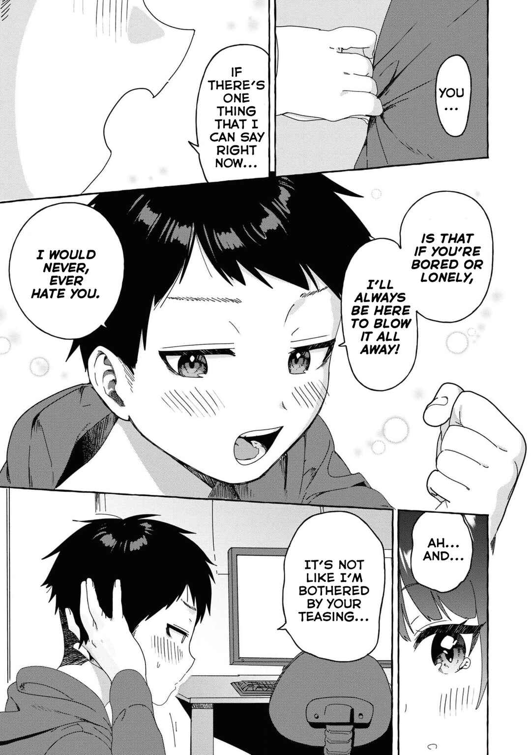 Amakara Gishimai ni Hasamarete Masu Chapter 28 page 14