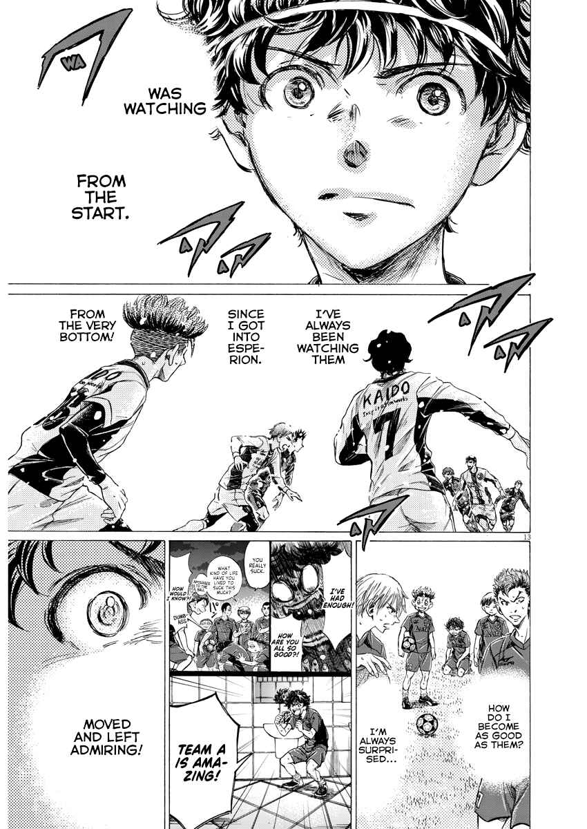 Ao Ashi Chapter 265 page 12