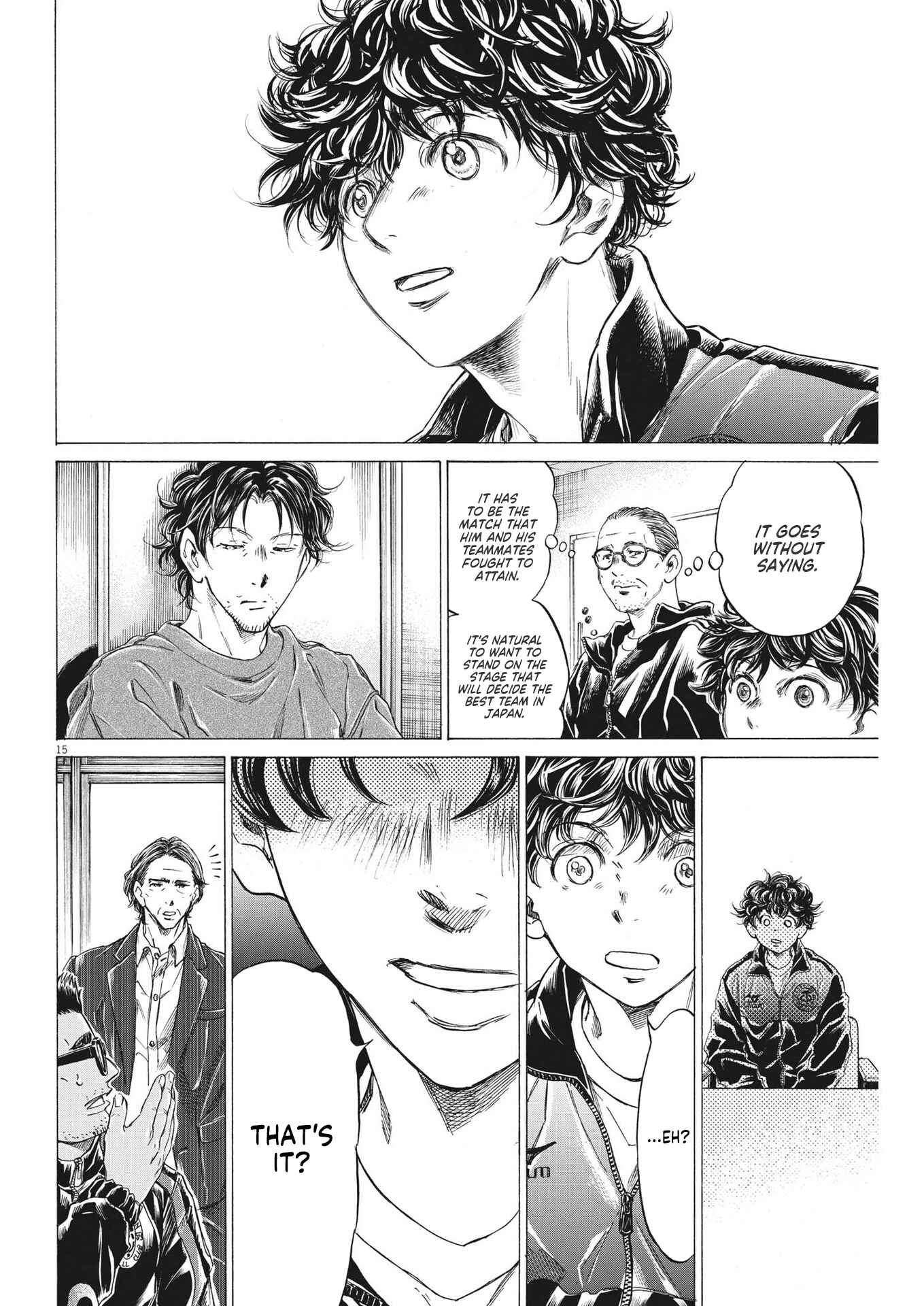Ao Ashi Chapter 282 page 16