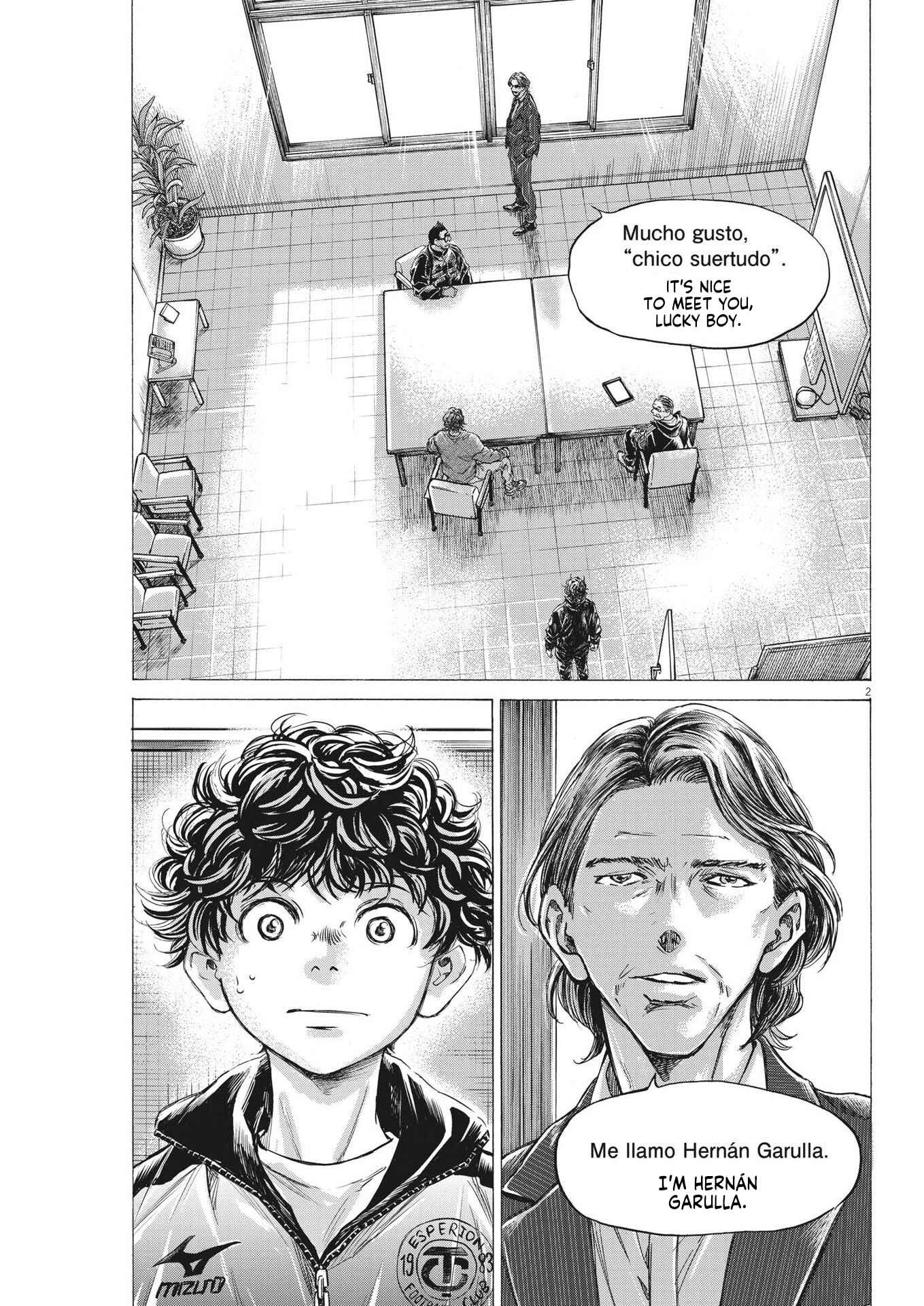 Ao Ashi Chapter 282 page 3