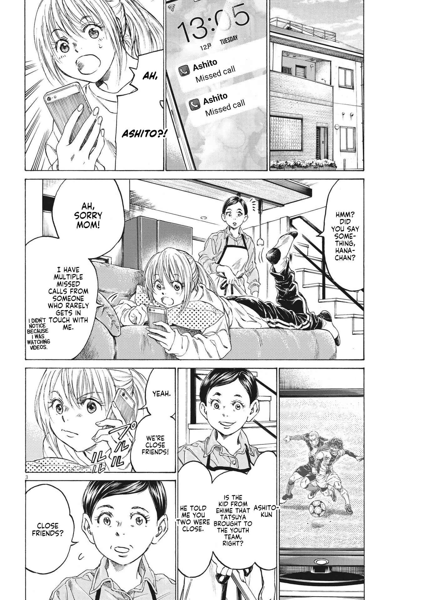 Ao Ashi Chapter 282 page 4