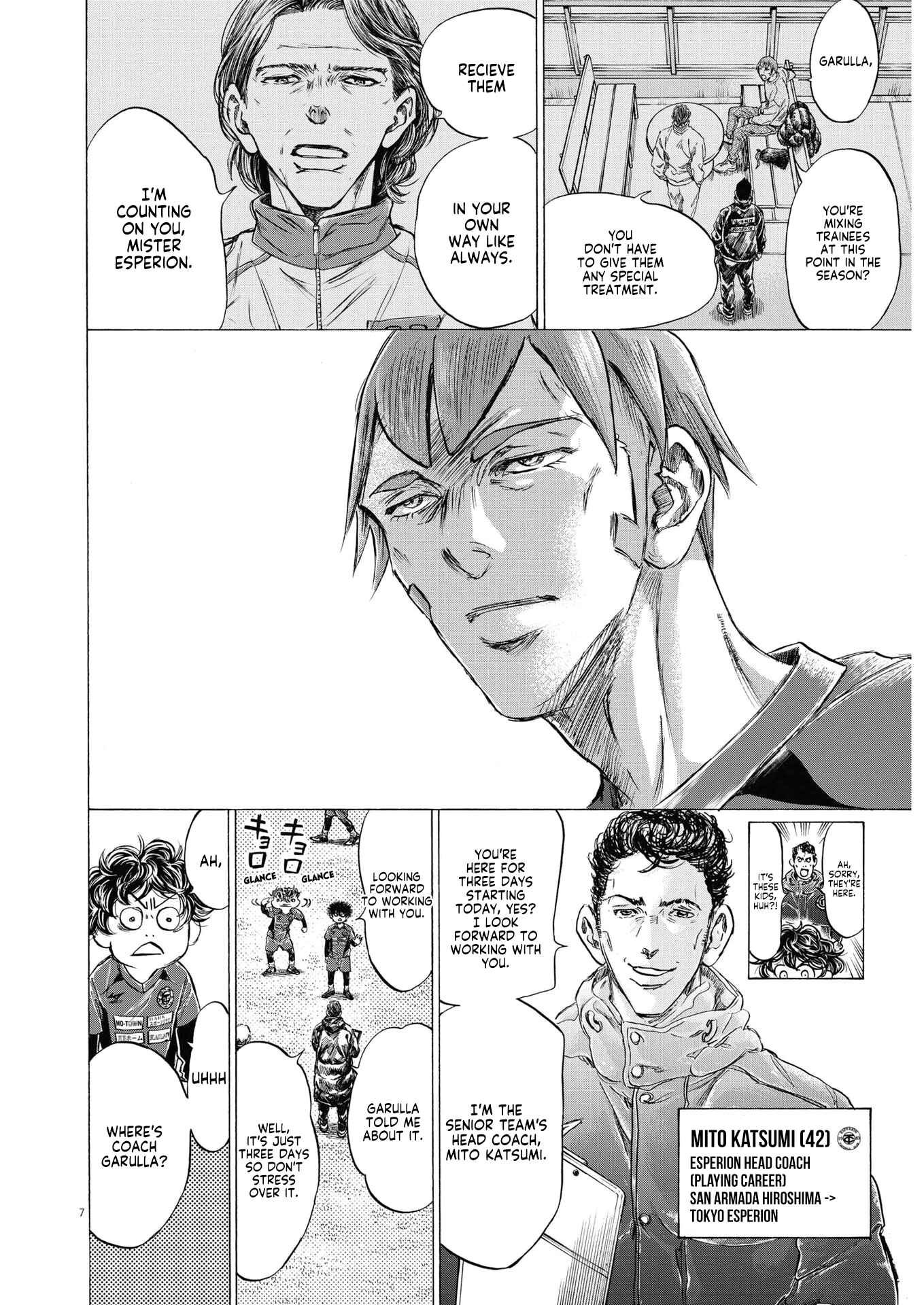 Ao Ashi Chapter 285 page 9