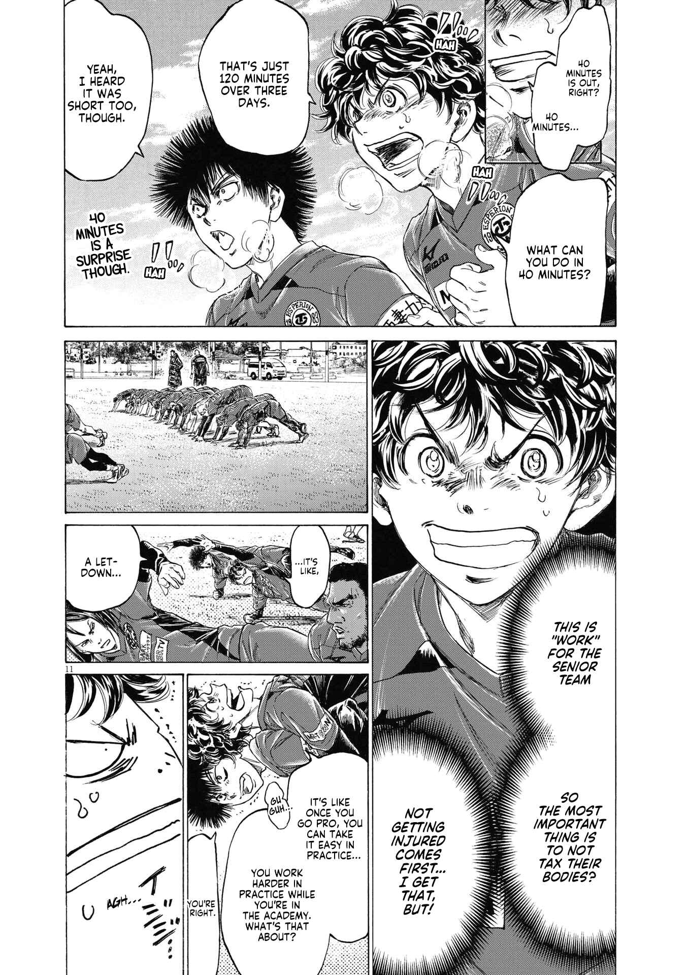 Ao Ashi Chapter 285 page 13
