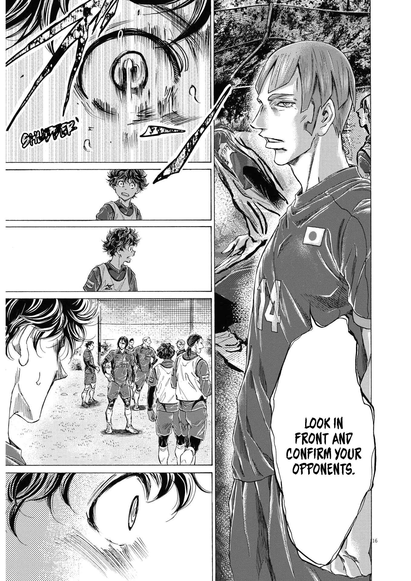 Ao Ashi Chapter 285 page 18
