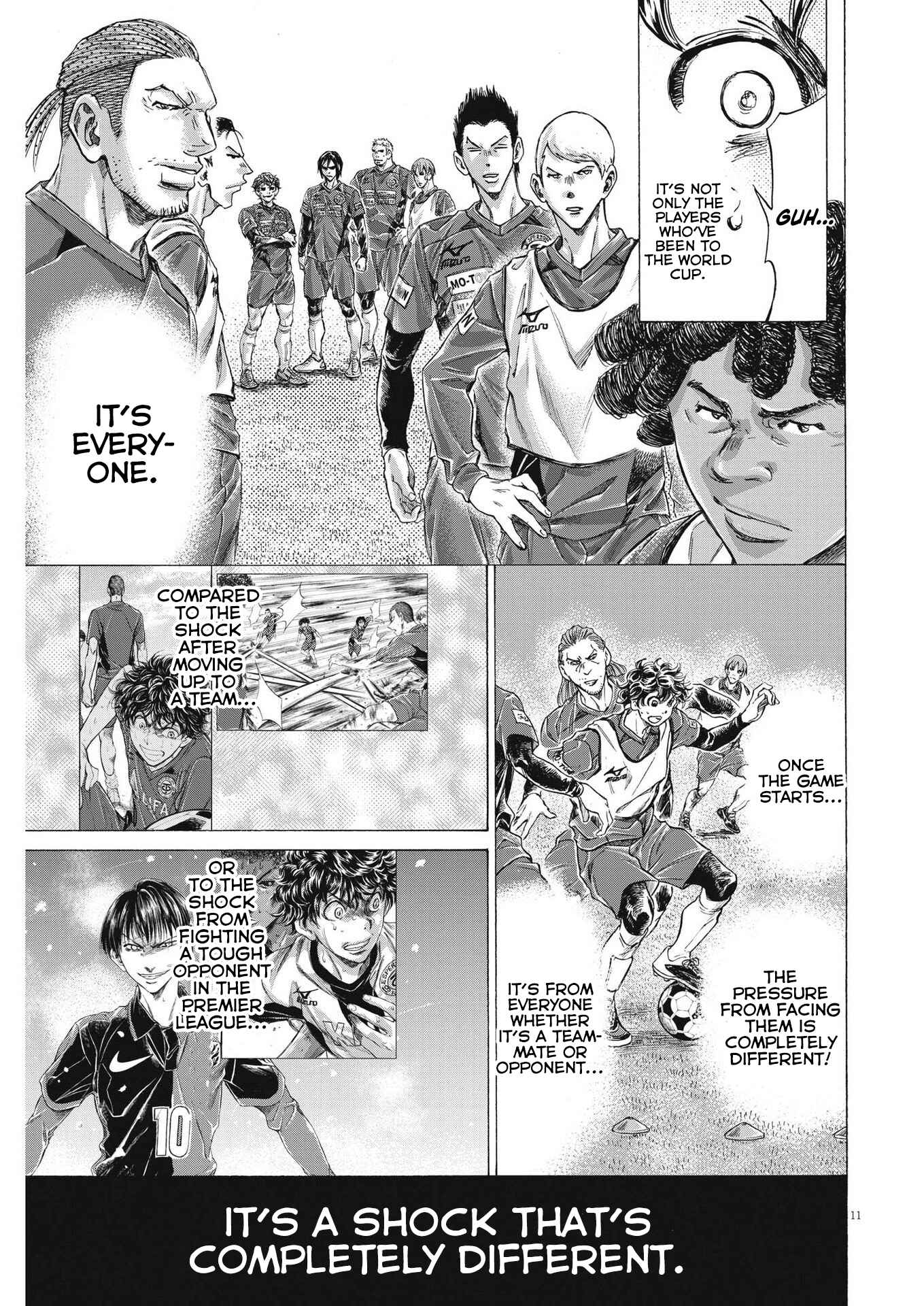 Ao Ashi Chapter 286 page 11