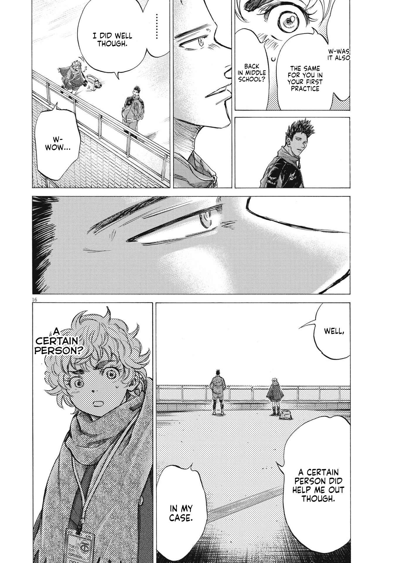 Ao Ashi Chapter 286 page 16
