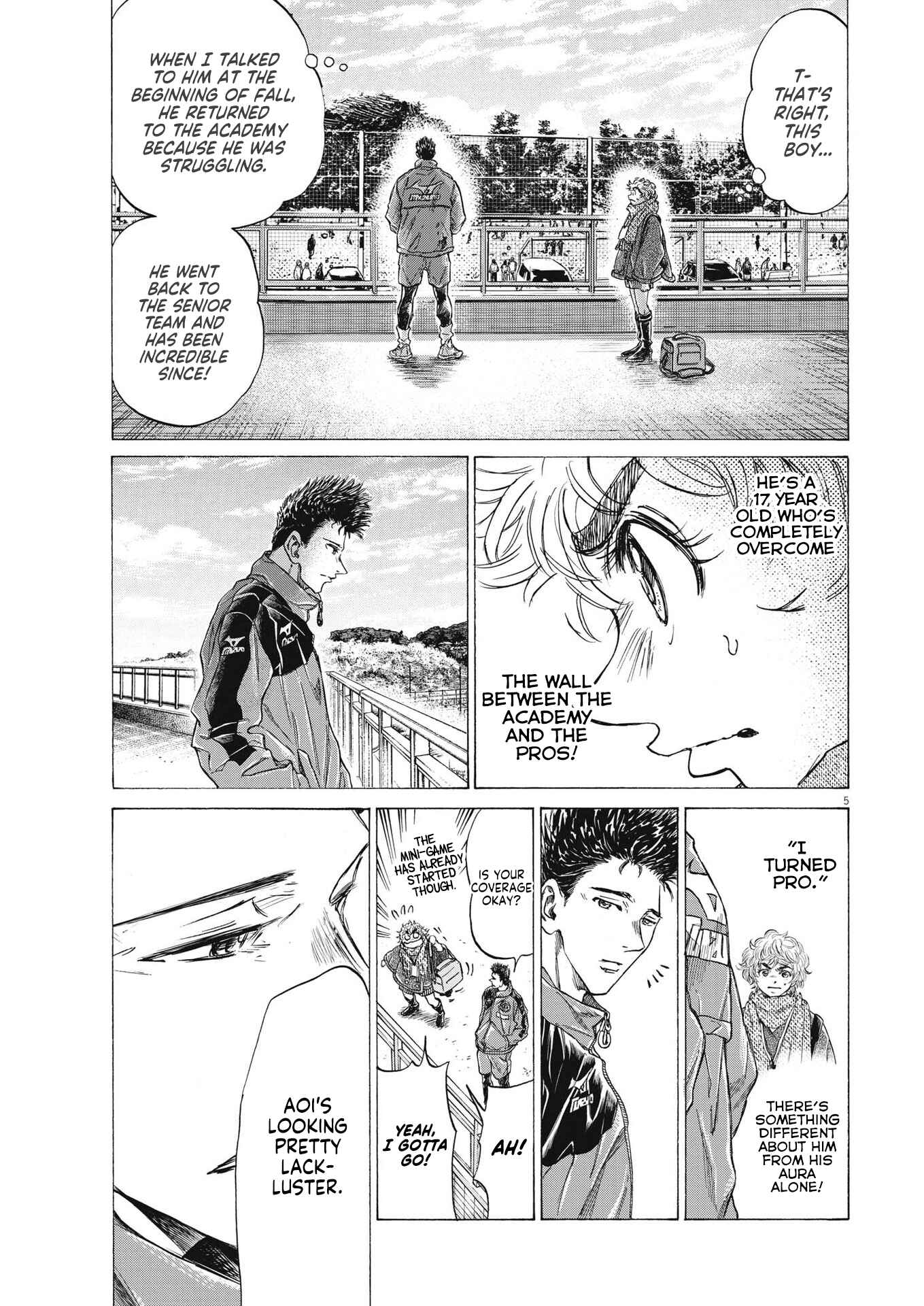 Ao Ashi Chapter 286 page 5